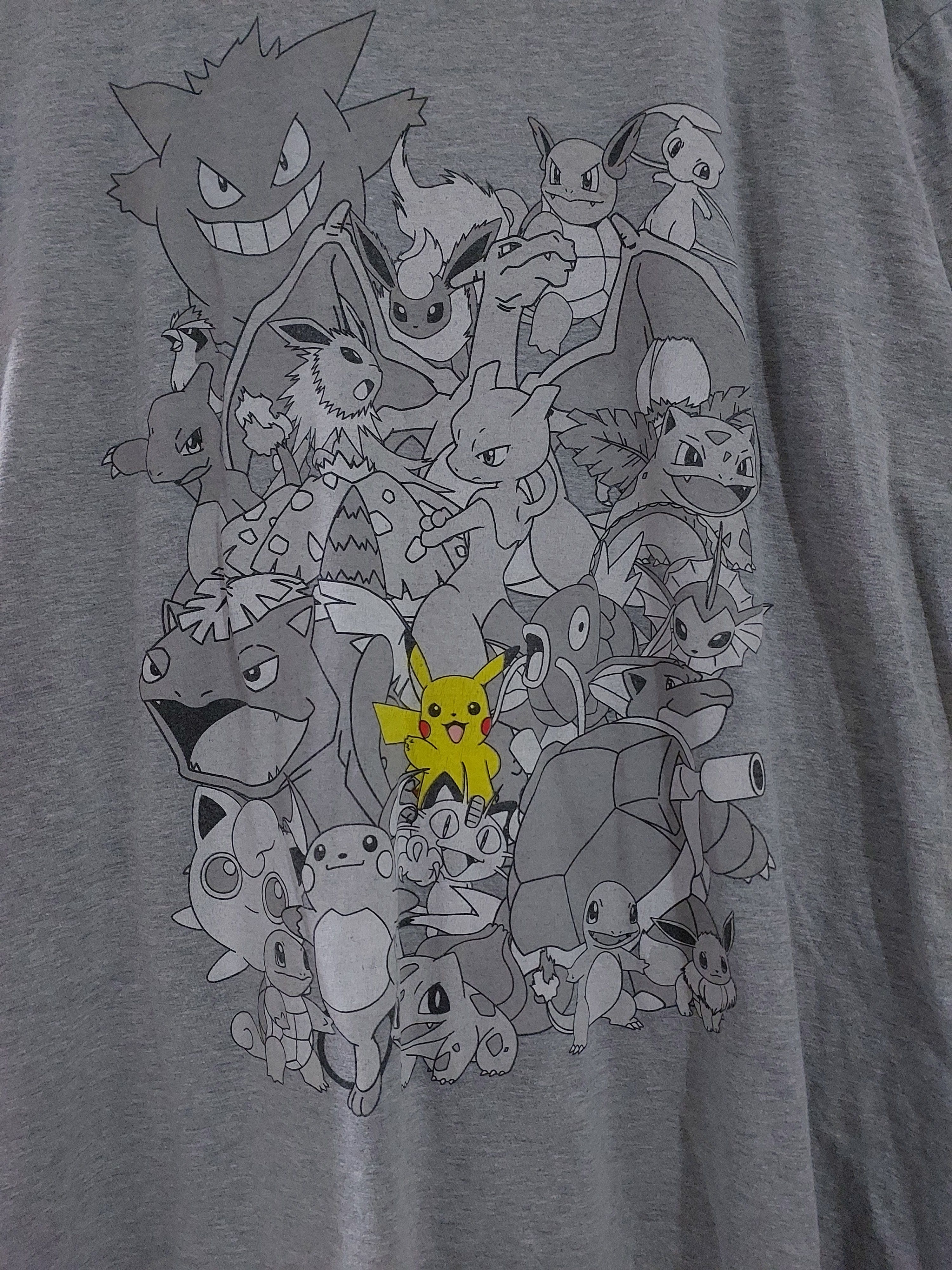 Anime POKEMON T SHIRT Size US XXL / EU 58 / 5 - 8 Thumbnail