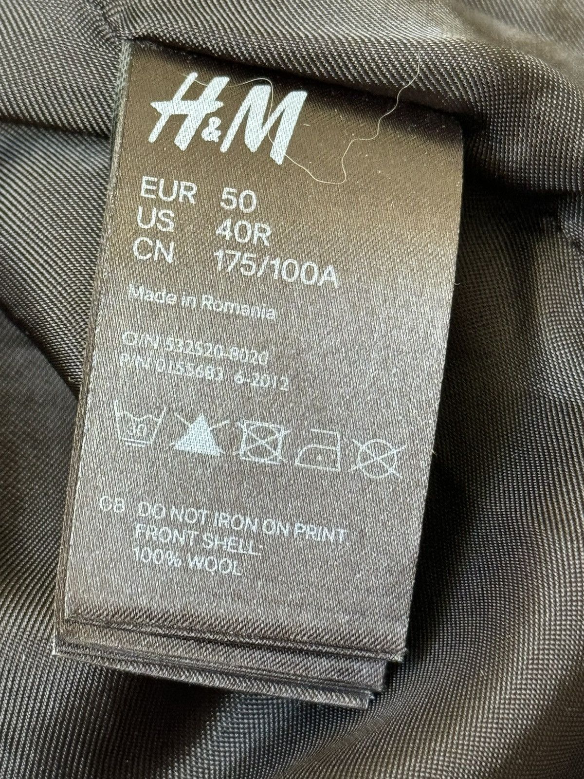 H&M × Maison Margiela Maison Martin Margiela x H&M 2012 Archive Painted Wool Vest Size US M / EU 48-50 / 2 - 9 Thumbnail