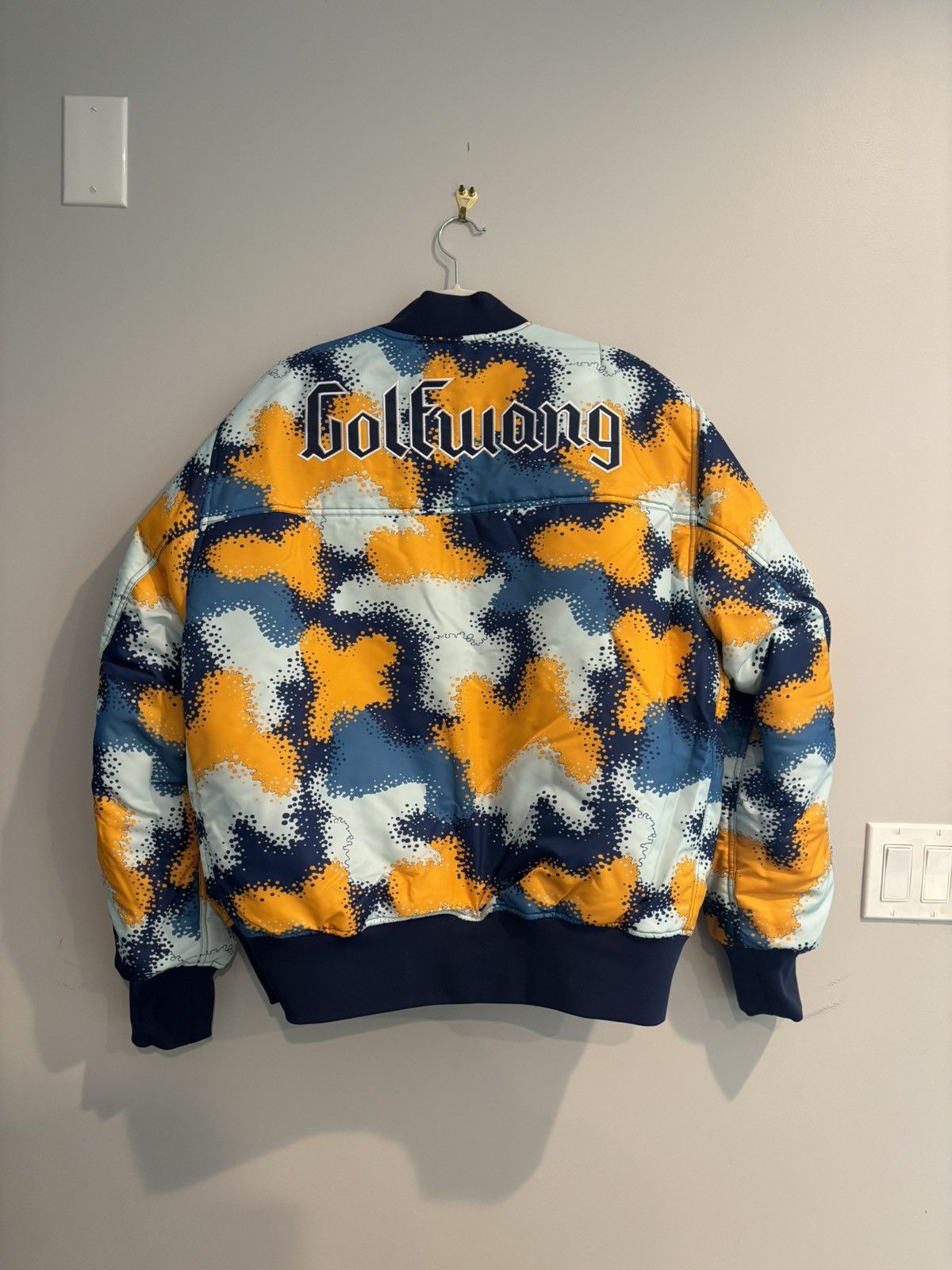 Golf Wang Spray Camo Reversible Bomber by Golf Wang Size US XL / EU 56 / 4 - 5 Thumbnail