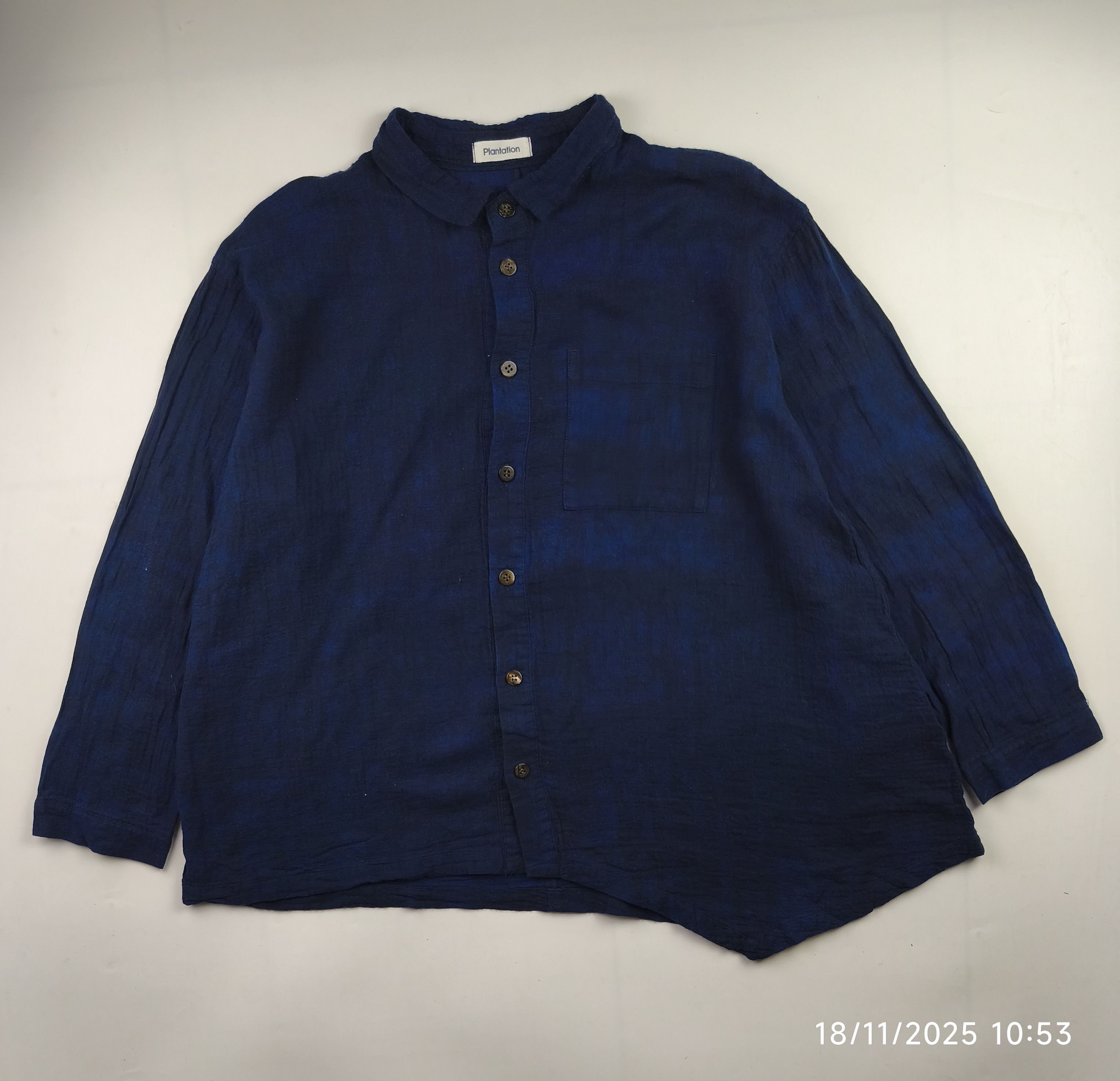 Issey Miyake plantation - issey miyake - assymetric wide shirt Size S / US 4 / IT 40 - 1 Thumbnail