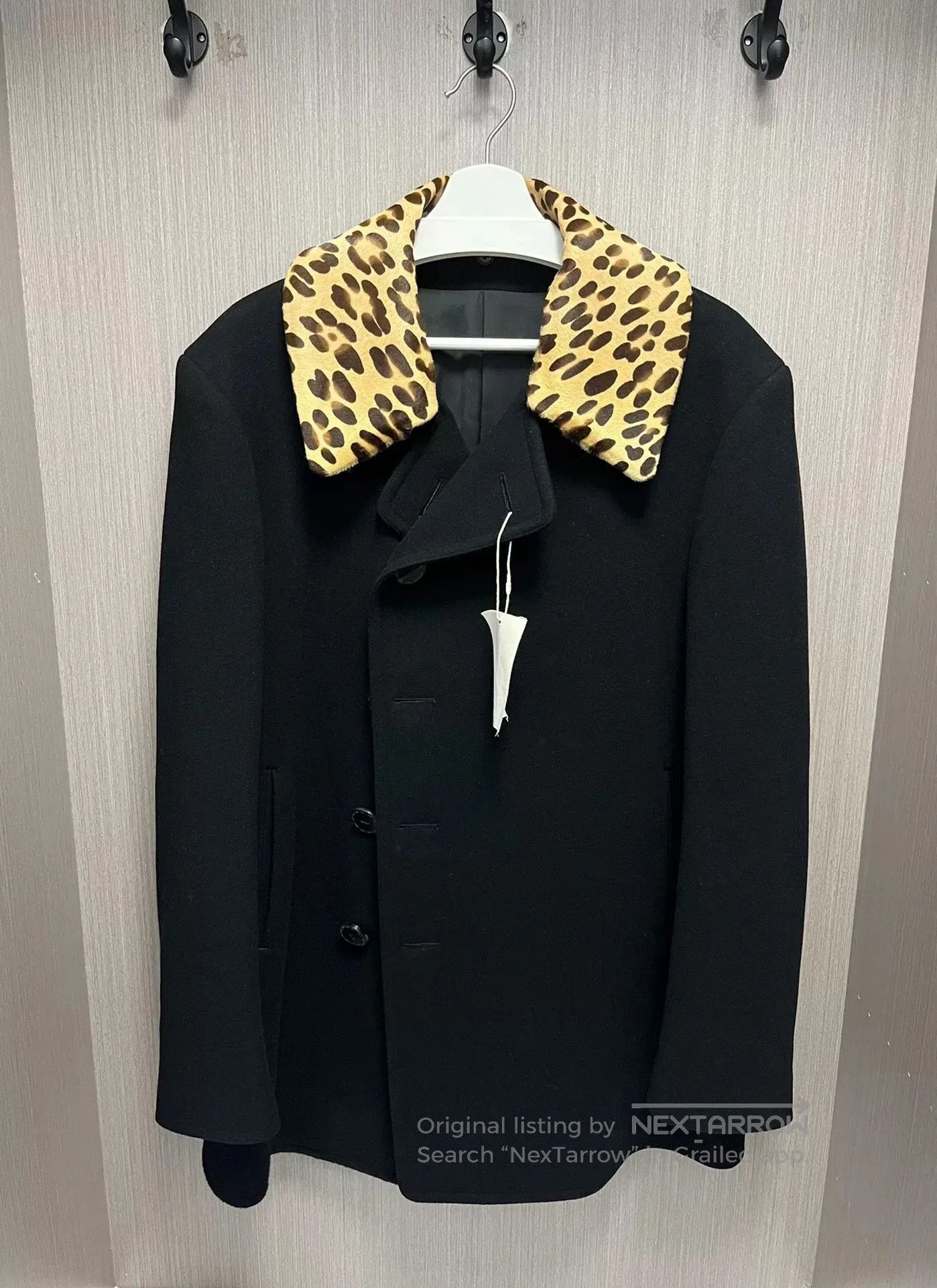 Yohji Yamamoto Yohji Yamamoto Detachable Leopard Print Jacket. Size US XL / EU 56 / 4 - 1 Thumbnail