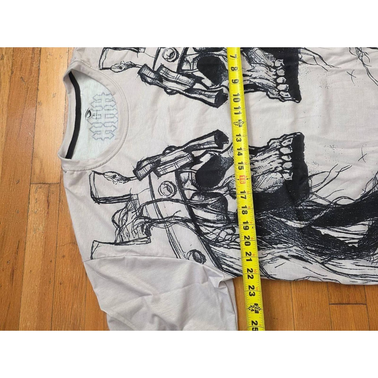 & Other Stories ProSphere Full Print T Shirt Grey Size X-Large A001611 Size US XL / EU 56 / 4 - 3 Thumbnail