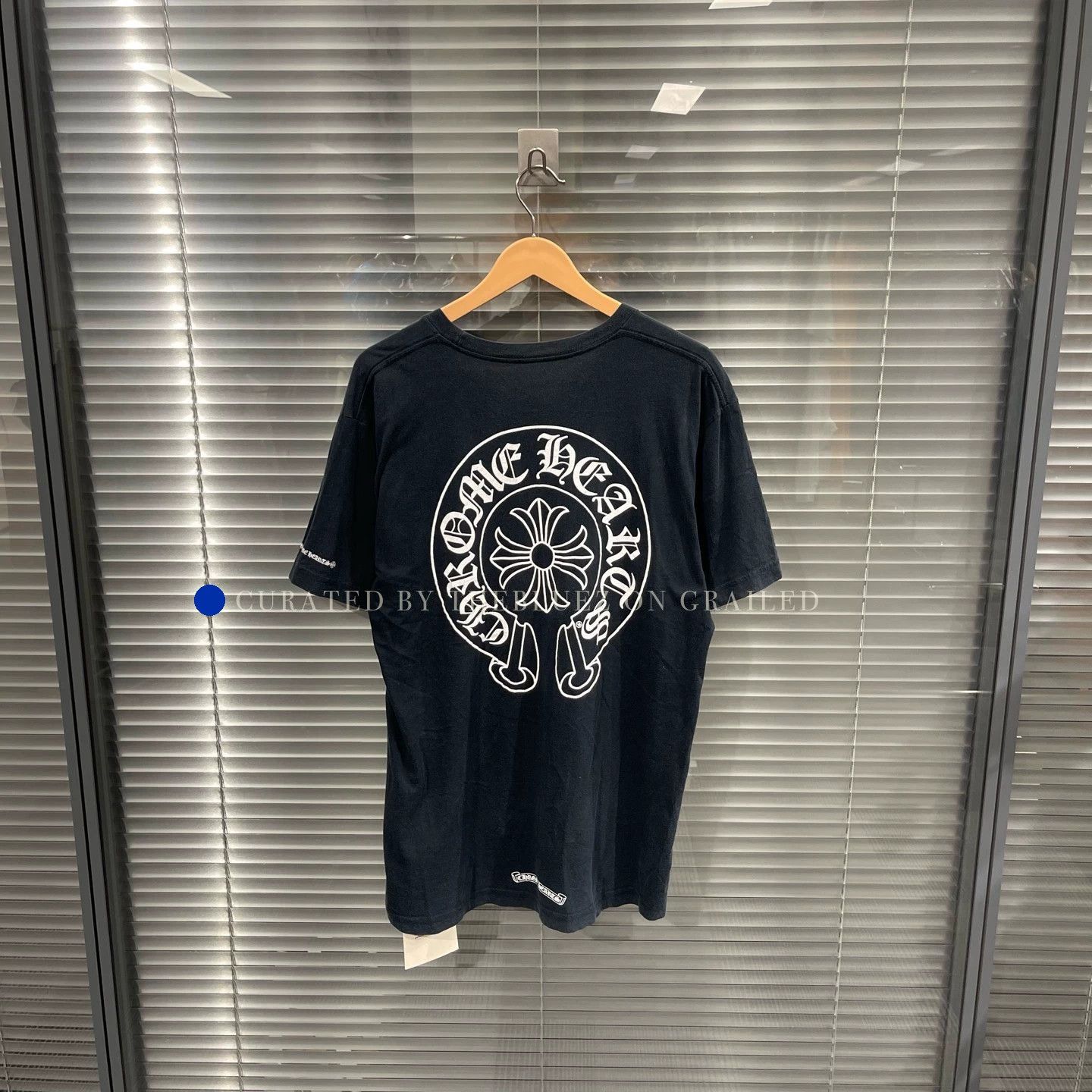 Chrome Hearts Black Short Sleeve Shirt with Back Print Size US L / EU 52-54 / 3 - 1 Thumbnail
