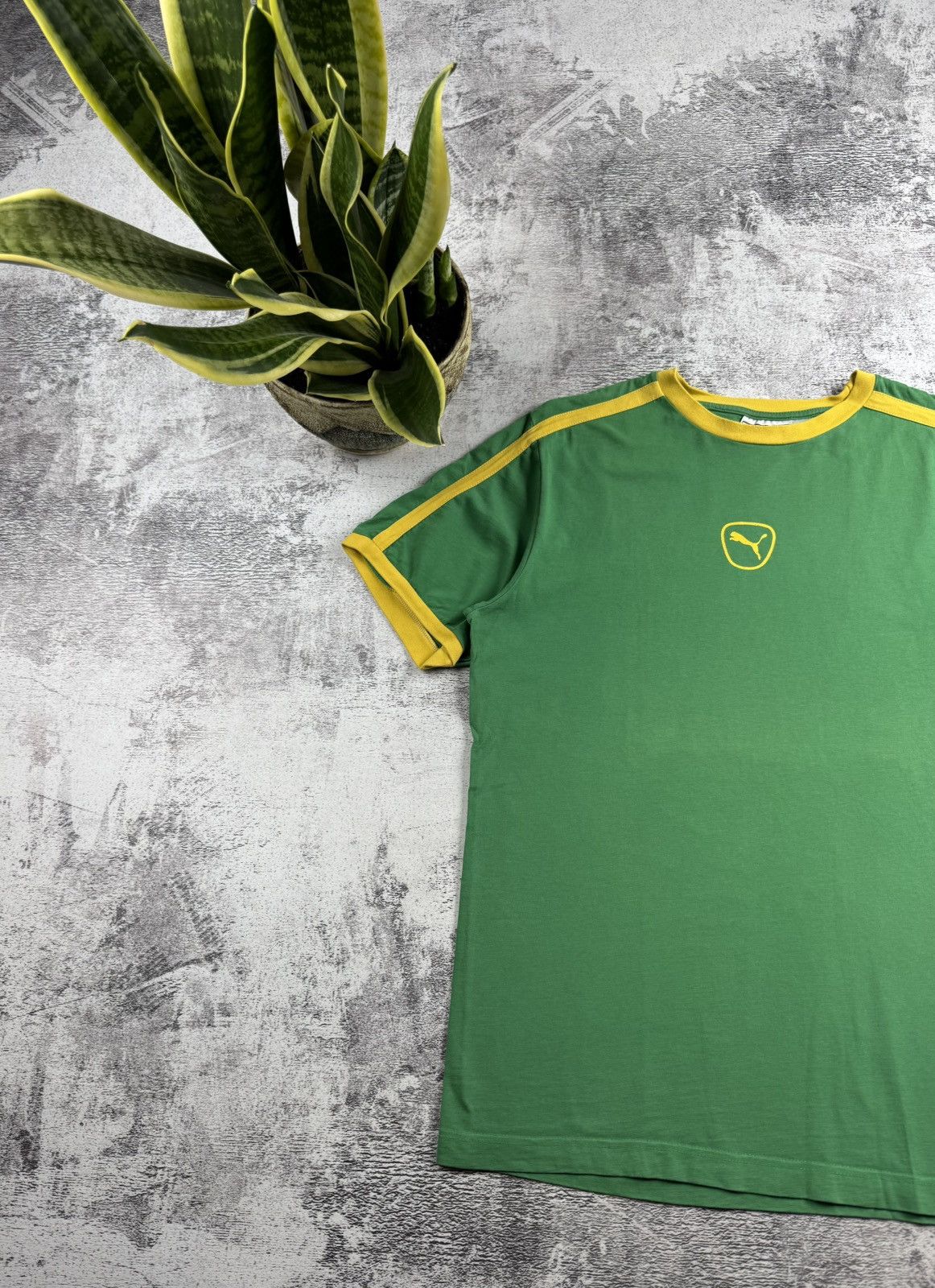 Puma Puma Brazil Y2K Jamaica 00s Green Soccer Football Jersey Kit T Shirt Tee Size US L / EU 52-54 / 3 - 2 Thumbnail