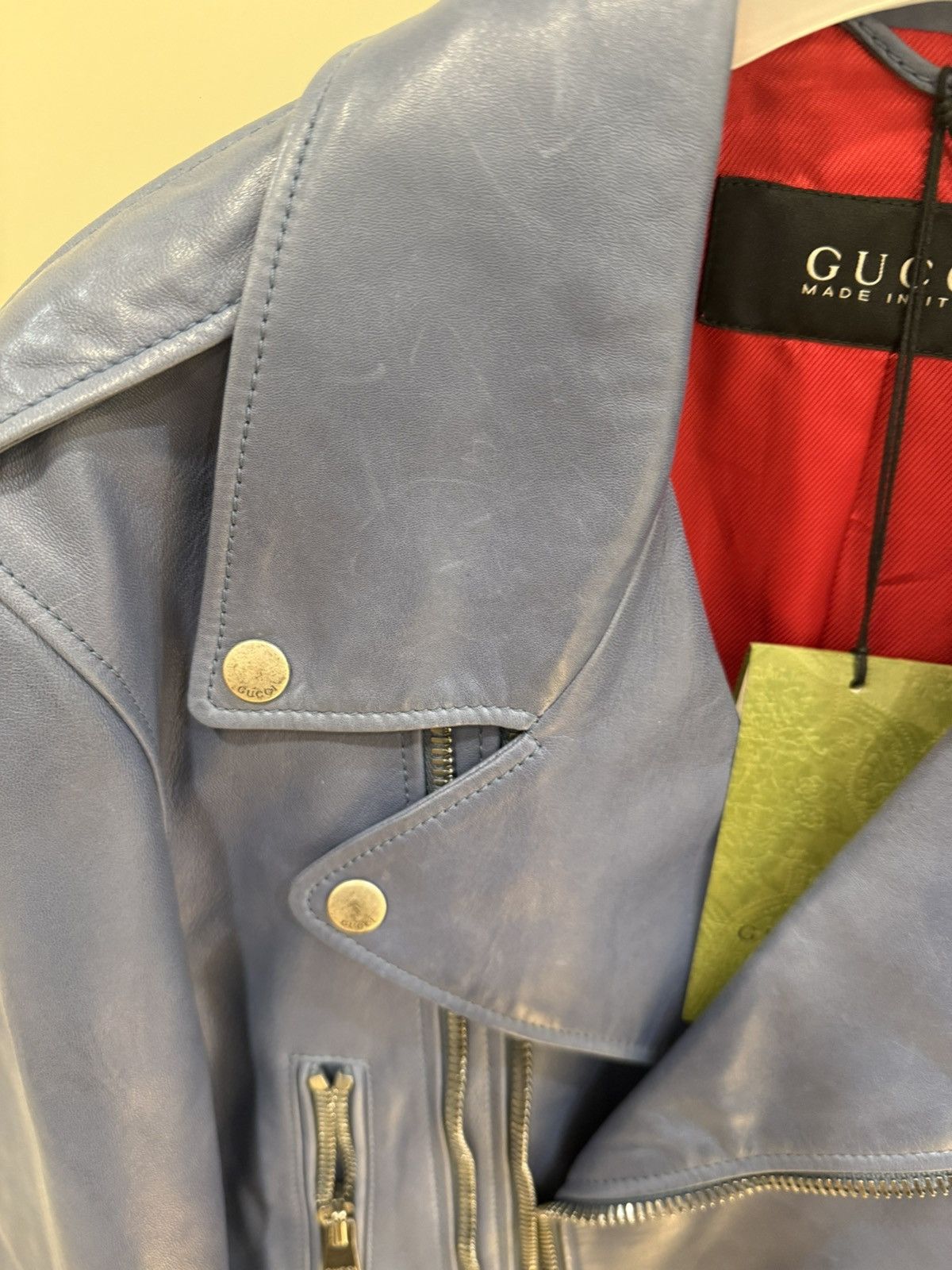 Gucci biker jacket size48 Size US M / EU 48-50 / 2 - 15 Thumbnail