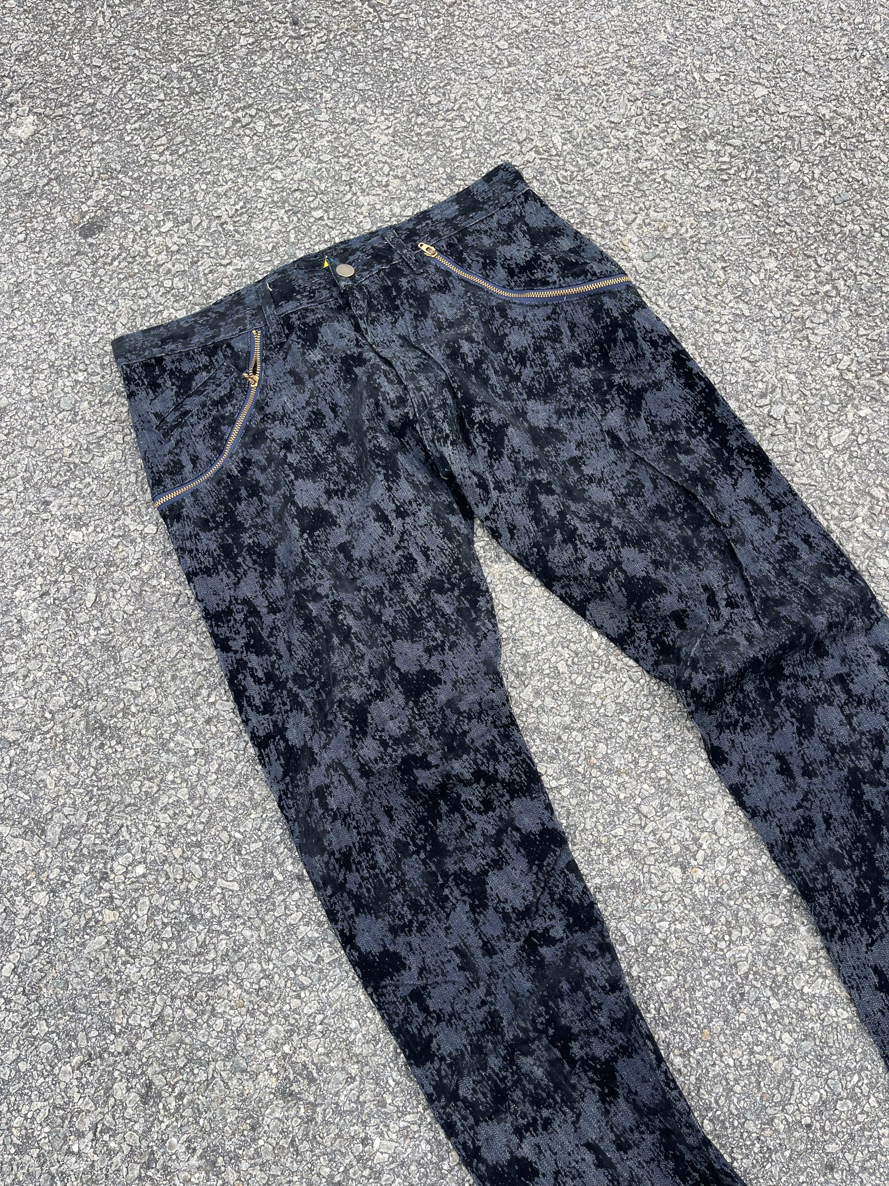 If Six Was Nine × Le Grande Bleu (L.G.B.) stof japanese brand long zipper Satin Project Rare Size US 32 / EU 48 - 2 Thumbnail