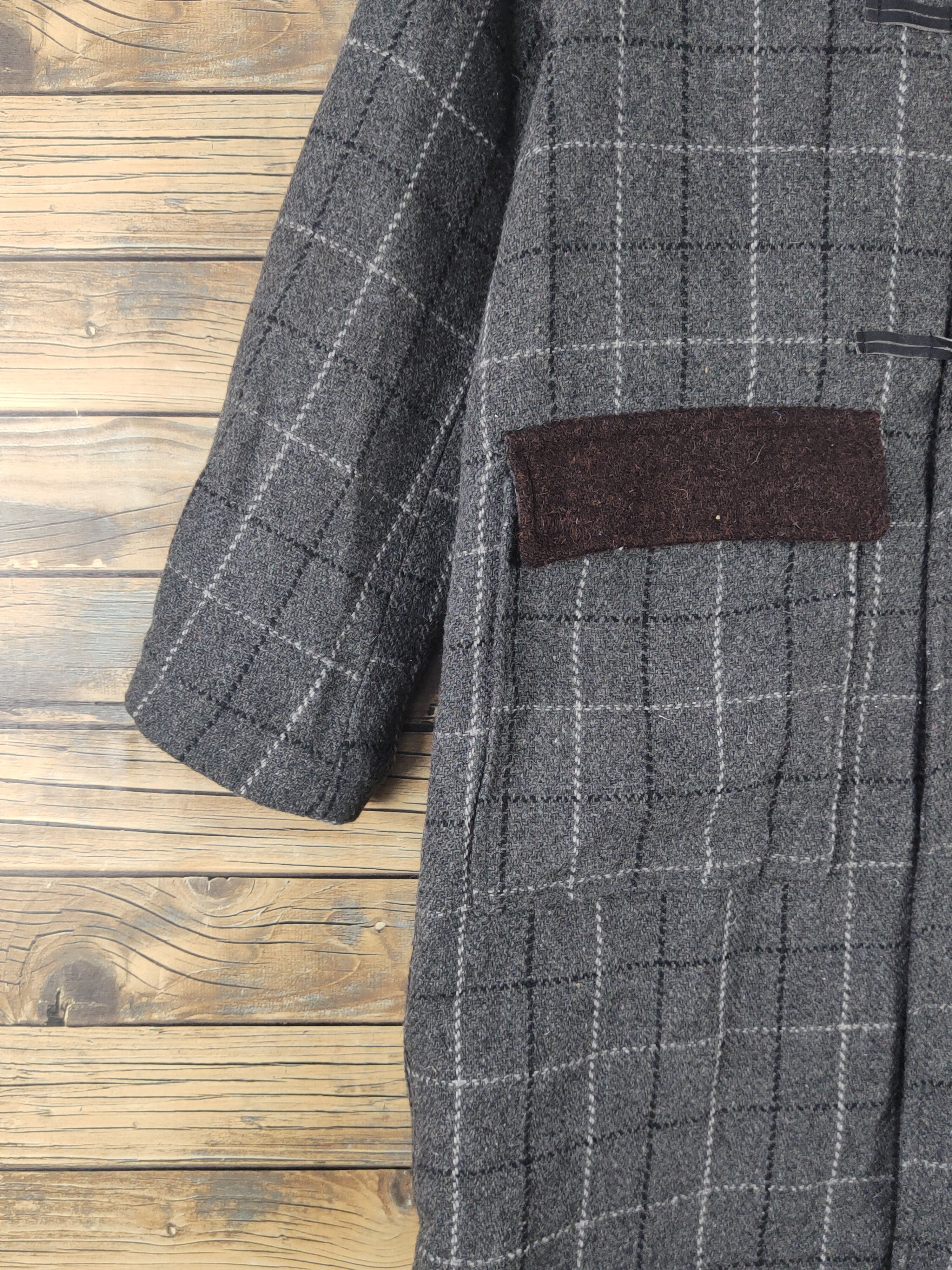 Harris Tweed Harris Tweed X Sevenday sunday checkered Coats #W1735DL Size US M / EU 48-50 / 2 - 4 Thumbnail