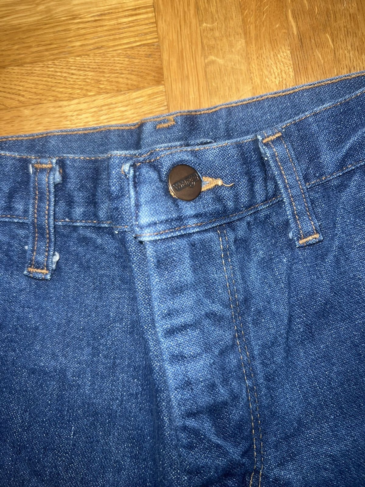 Wrangler Blue Bell Wrangler 70s Jeans Made in Malta Size 25" / US 0 / IT 36 - 2 Thumbnail