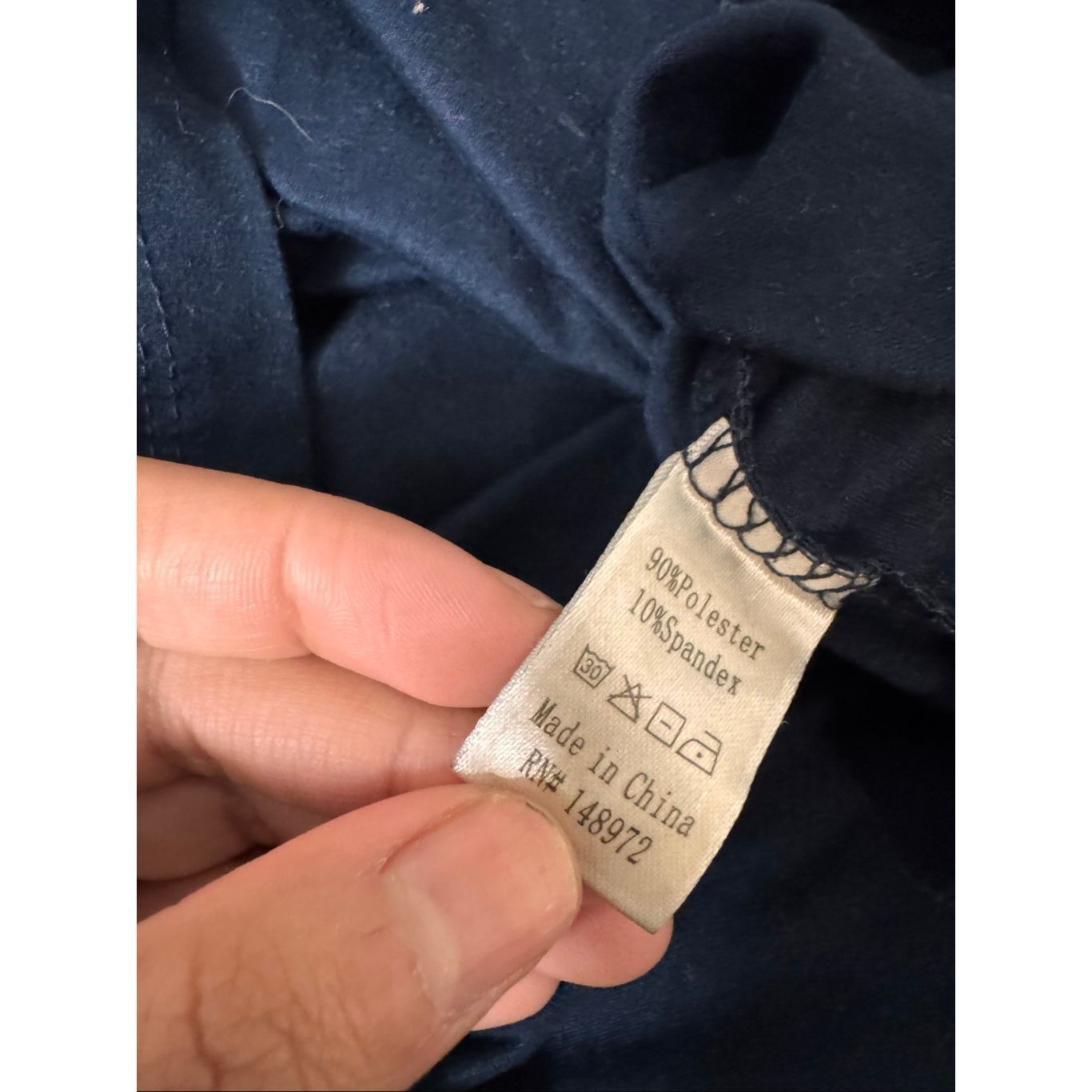 Other Glitz Navy Cold Shoulder Cutout Short Sleeve Top – Size 2X Size XXL / US 16-18 / IT 52-54 - 8 Thumbnail