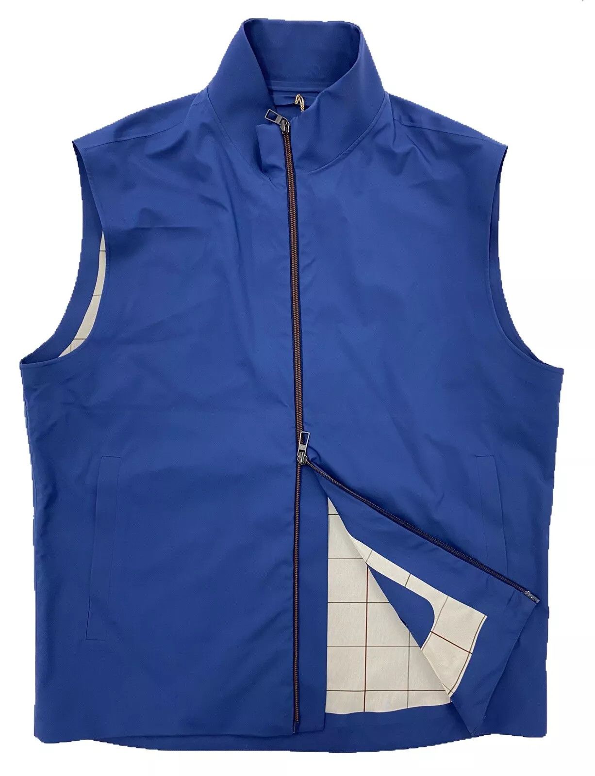 Loro Piana o1srvl11e0325 Vest in Blue Size US S / EU 44-46 / 1 - 2 Thumbnail