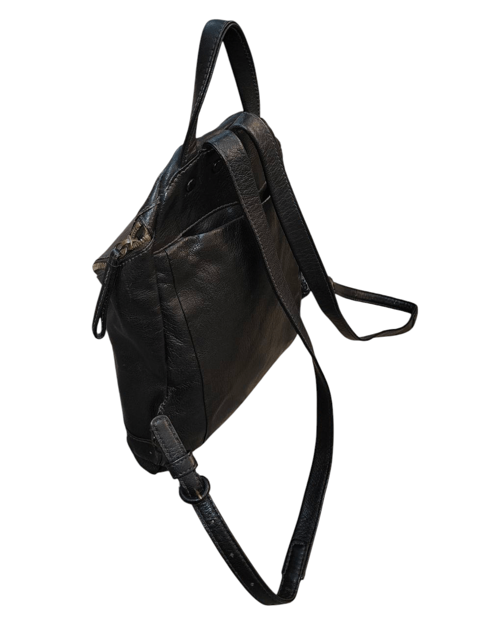 Japanese Brand Japan Genten Leather Backpack Size ONE SIZE - 3 Thumbnail