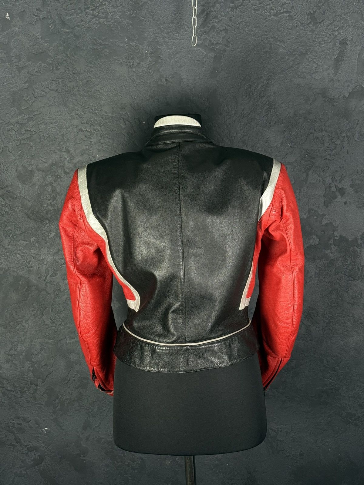 Dainese Vtg Dainese Women One Piece Leather Motorcycle Racing Suit Size XL / US 12-14 / IT 48-50 - 10 Thumbnail