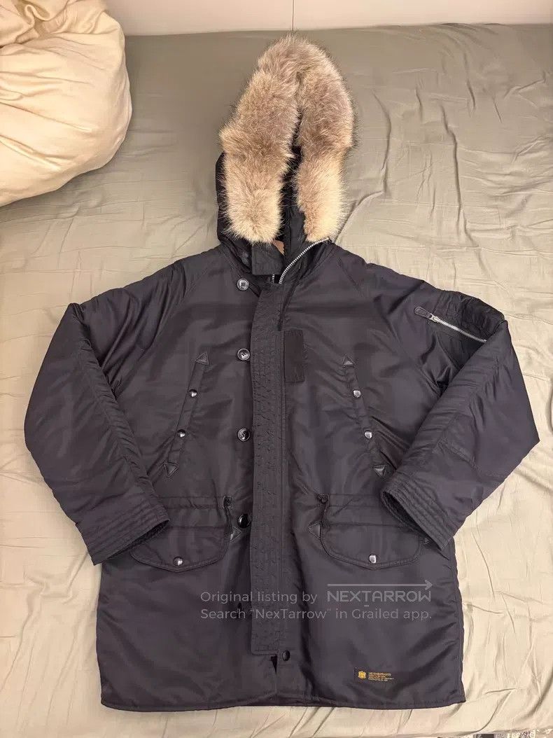 Neighborhood Neighborhood Wolf Fur Insulated Jacket Size US L / EU 52-54 / 3 - 3 Thumbnail