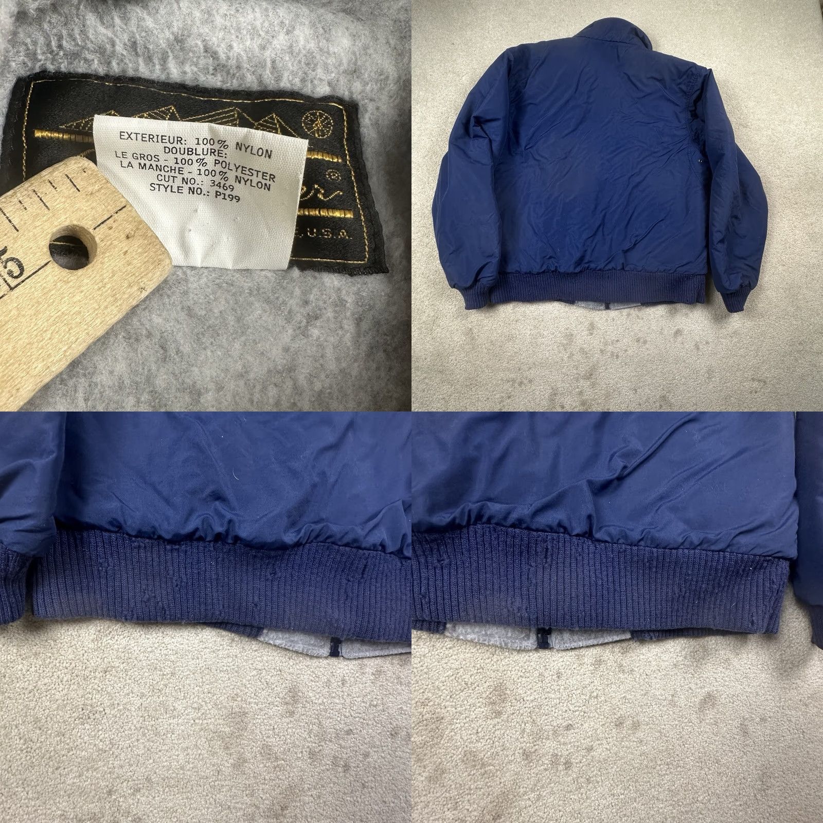 Eddie Bauer VINTAGE Eddie Bauer Jacket Mens Medium Tall Blue 80s Fleece Lined Made in USA Size US M / EU 48-50 / 2 - 8 Thumbnail