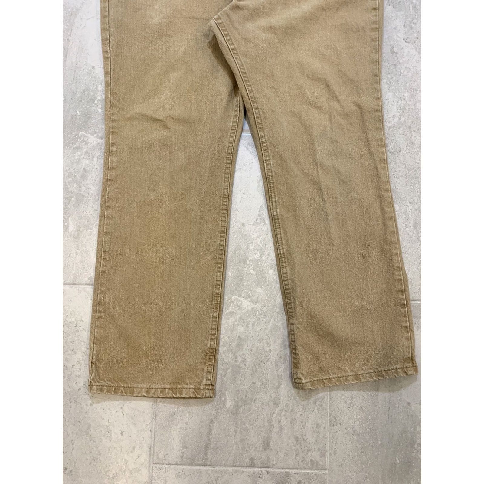Vintage VINTAGE Men’s 40X29 BCC Blues Jeans Khaki Cotton Denim Regular 5-Pocket Logo Modern Outdoor Mens Size US 40 / EU 56 - 3 Thumbnail