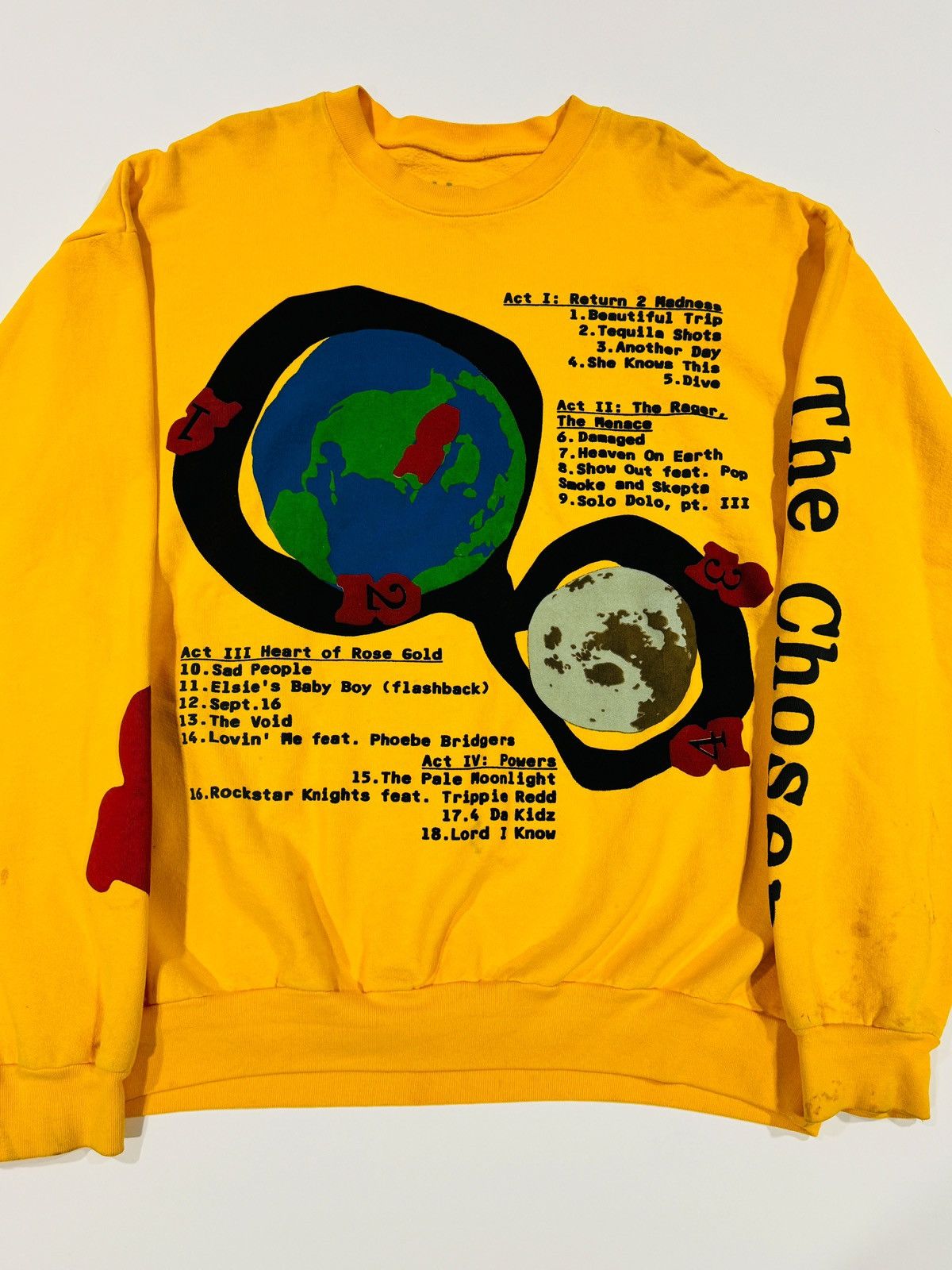 Cactus Plant Flea Market × Kid Cudi Kid Cudi CPFM MOTM lll Crewneck Size US XXL / EU 58 / 5 - 2 Thumbnail