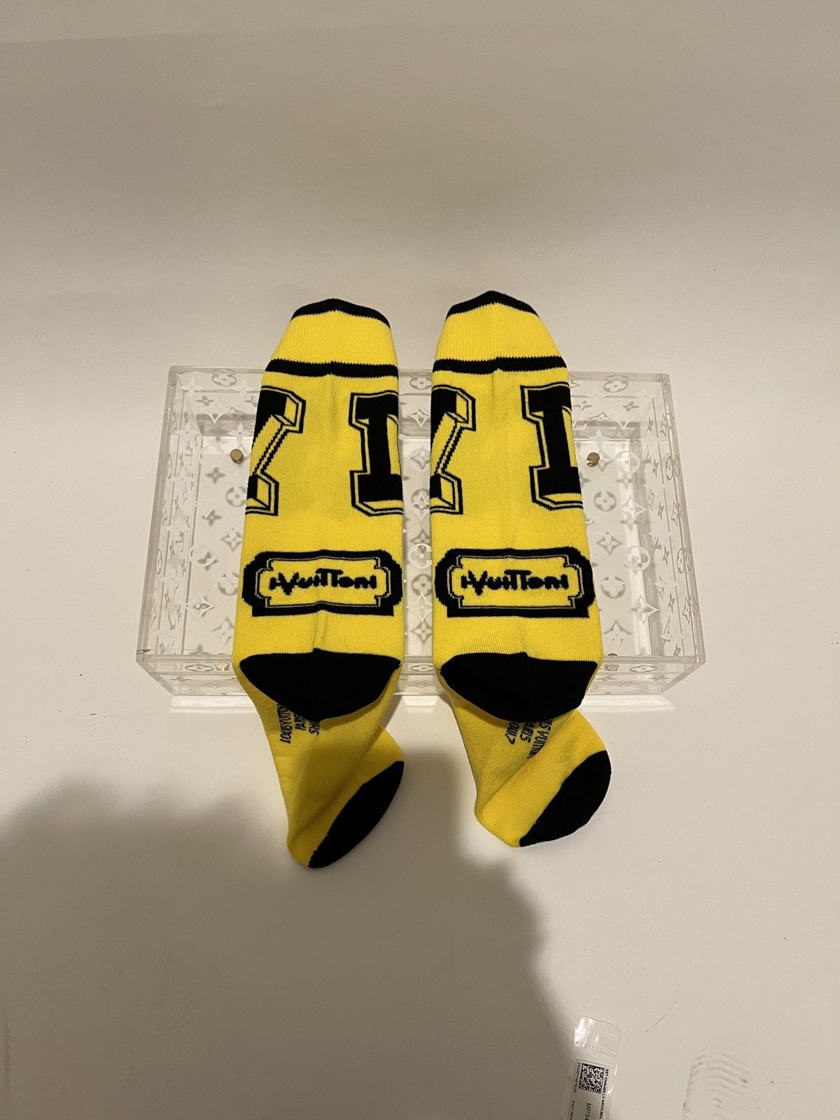 Louis Vuitton × Virgil Abloh Louis Vuitton Virgil Socks Show 7 Size ONE SIZE - 3 Thumbnail