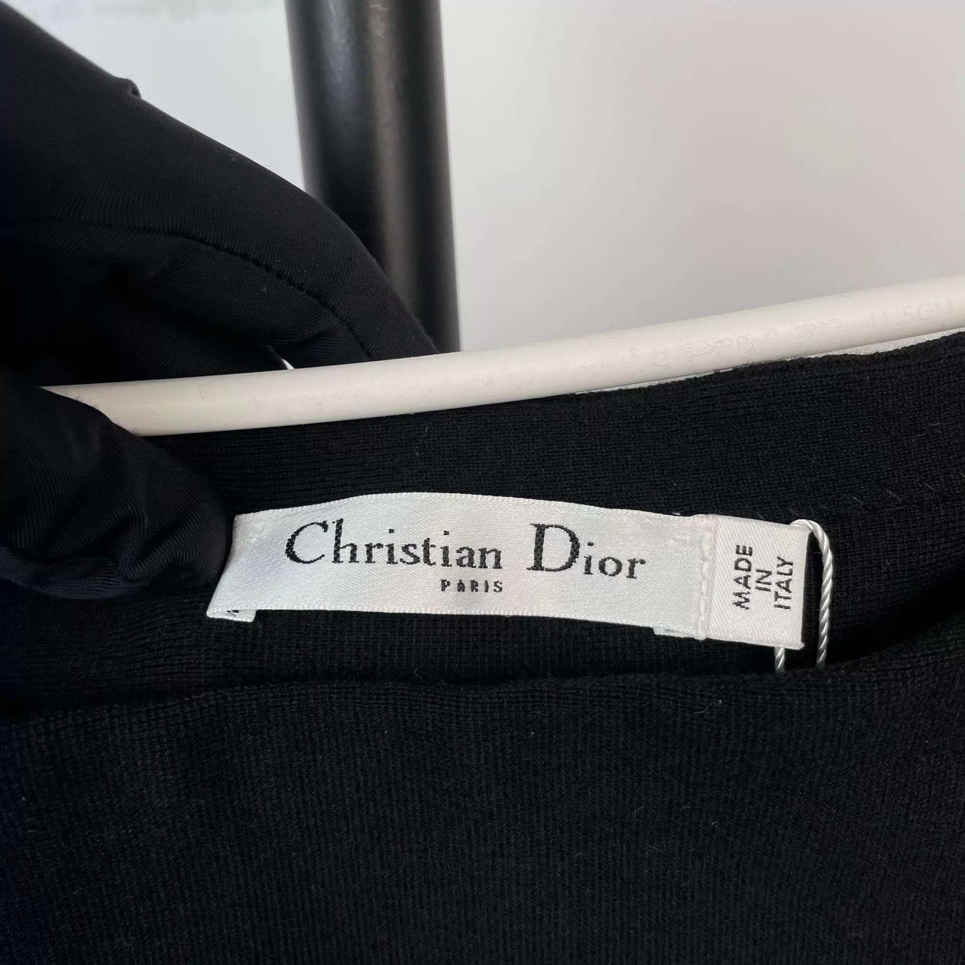 Dior Dior Black Mini Dress 95 New 250619DYFVL05 Size S / US 4 / IT 40 - 3 Thumbnail