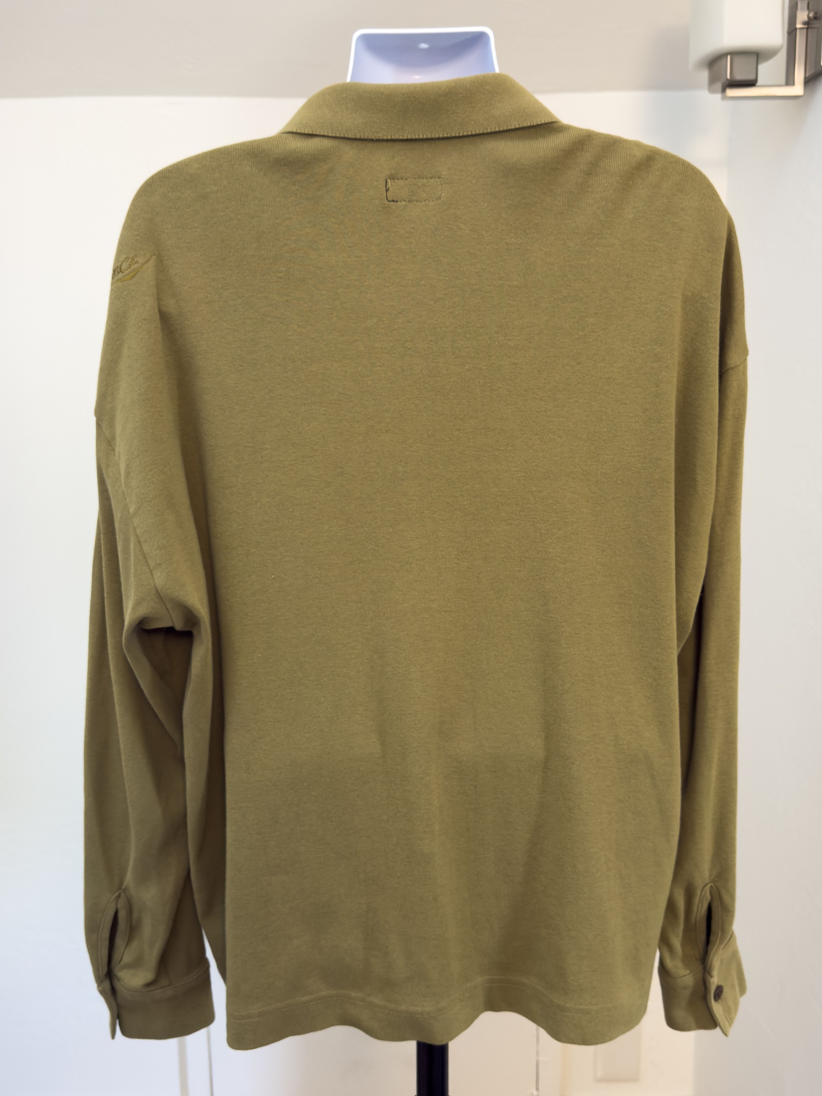 Bc Ethic Vintage BC Ethic Knit Button Up Long Sleeve Shirt Size US XL / EU 56 / 4 - 3 Thumbnail