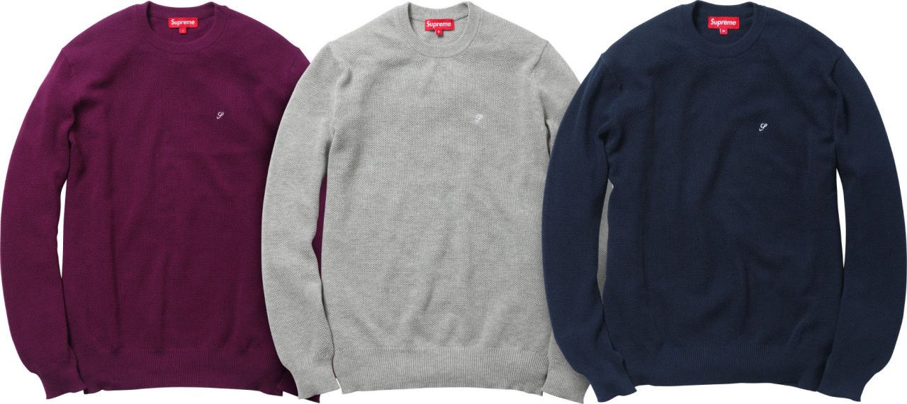 Supreme Birdseye Pique Sweater SS 2012 Size US L / EU 52-54 / 3 - 3 Thumbnail