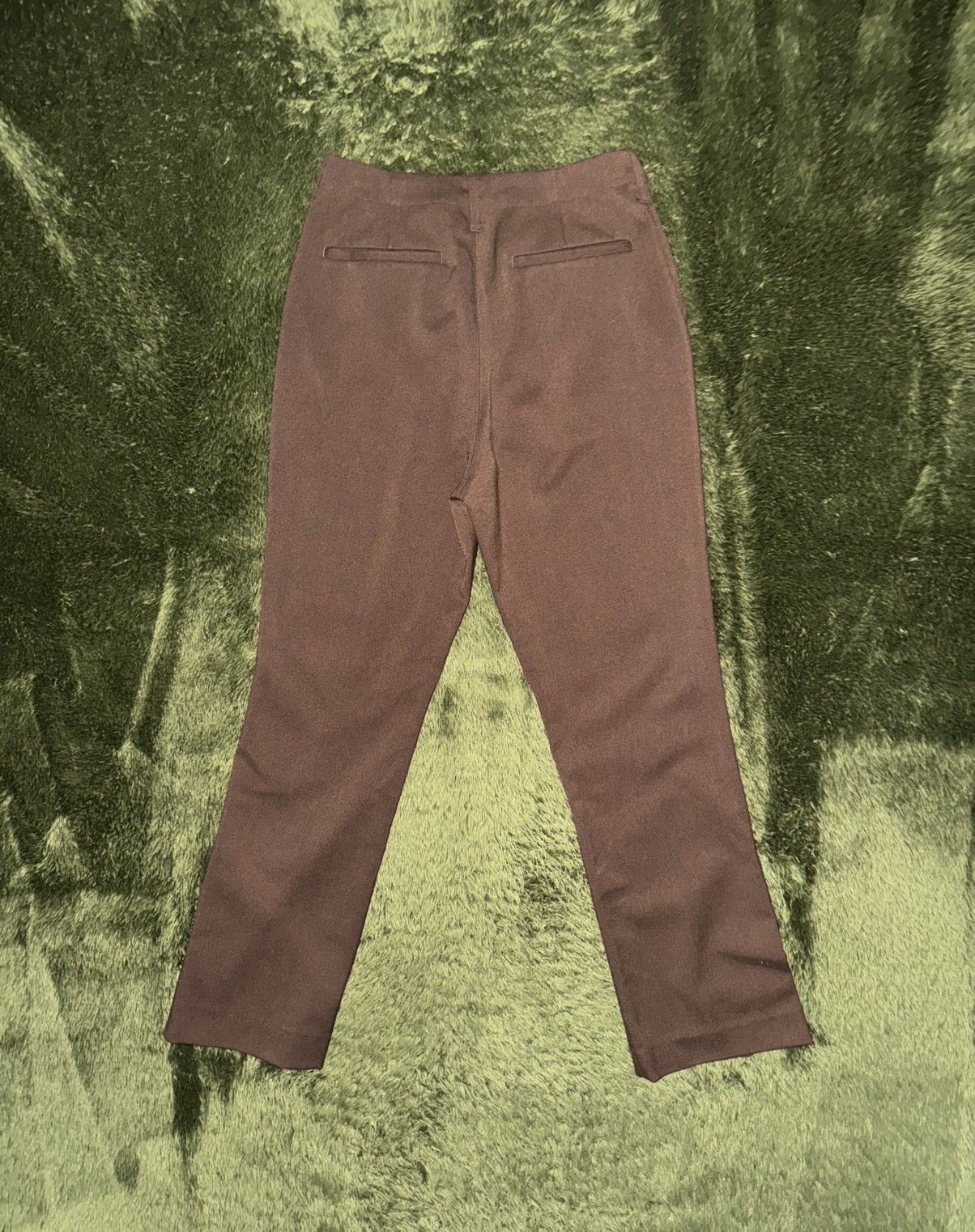 Beams Japan [S] Freak’s Store Poly viscose Slit Trousers Brown Size US 29 - 9 Thumbnail