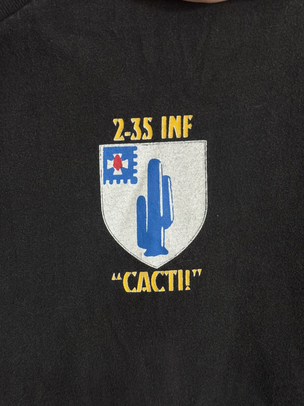 Vintage Vintage 2-35 Infantry Large T-Shirt Size US L / EU 52-54 / 3 - 2 Thumbnail