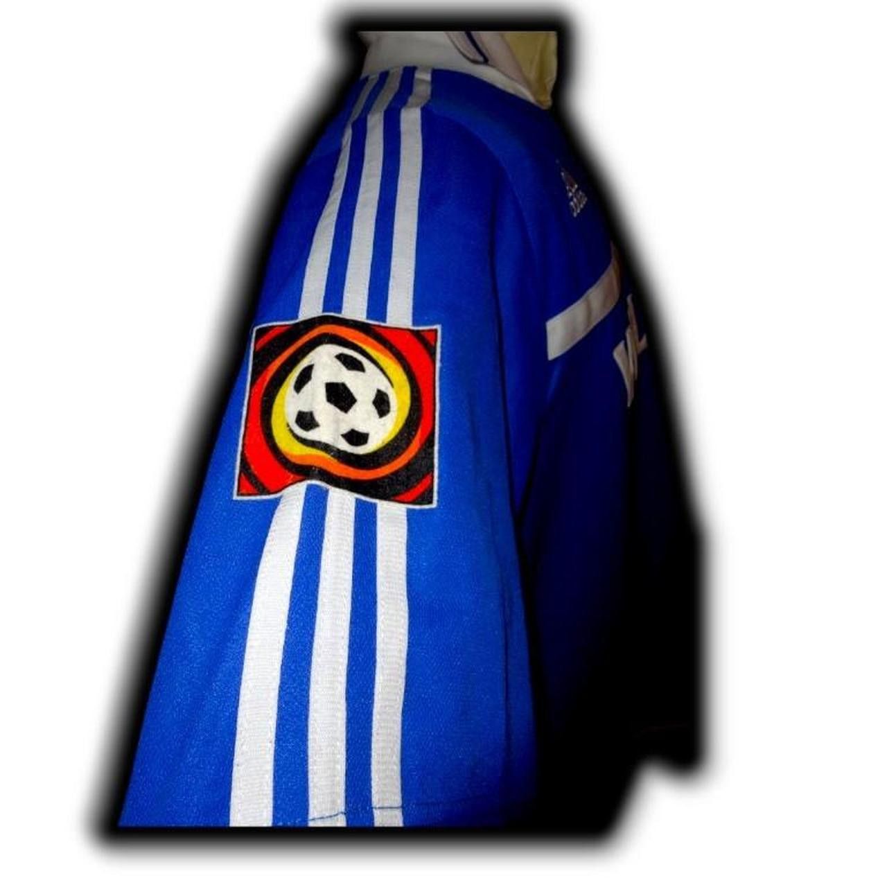 Adidas Issued Fc Schalke 2000 2001 2002 Home Shirt Jersey Size US XL / EU 56 / 4 - 4 Thumbnail
