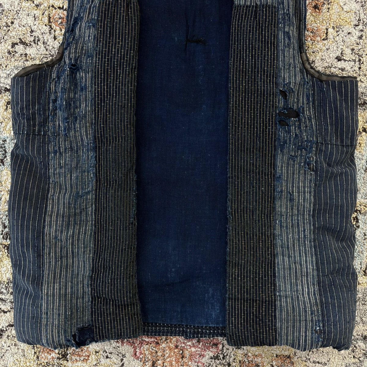 Kapital boro patchwork vest indigo jacket 1st antique kountry type 1 Size US S / EU 44-46 / 1 - 2 Thumbnail