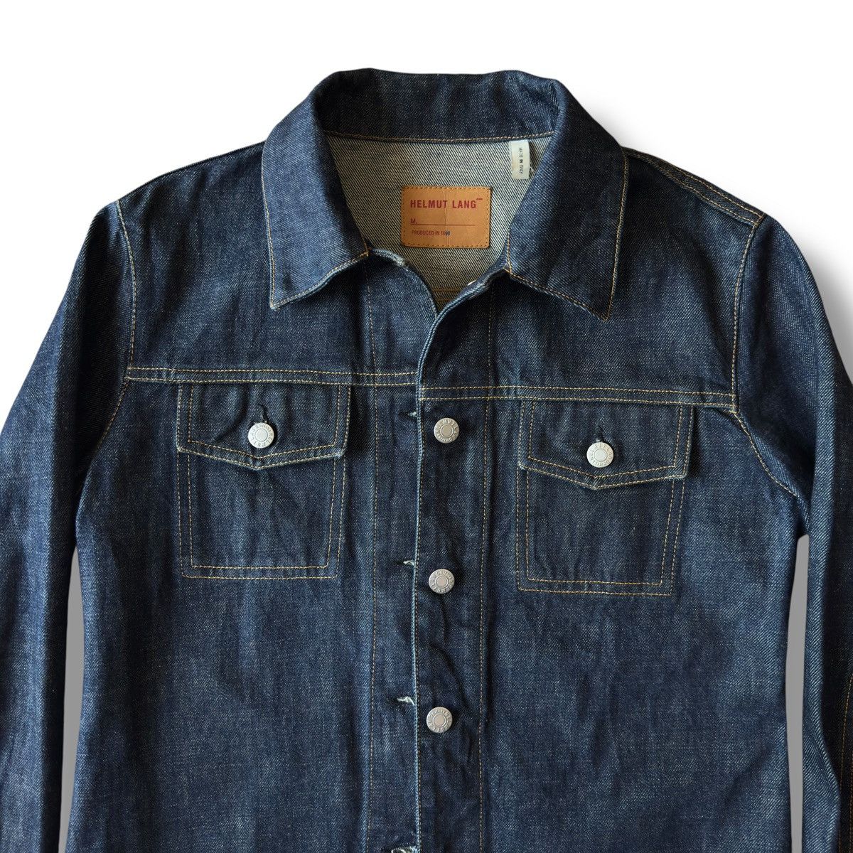 Helmut Lang SS1998 Helmut Lang Type 2 Denim Jacket Size US XS / EU 42 / 0 - 5 Thumbnail