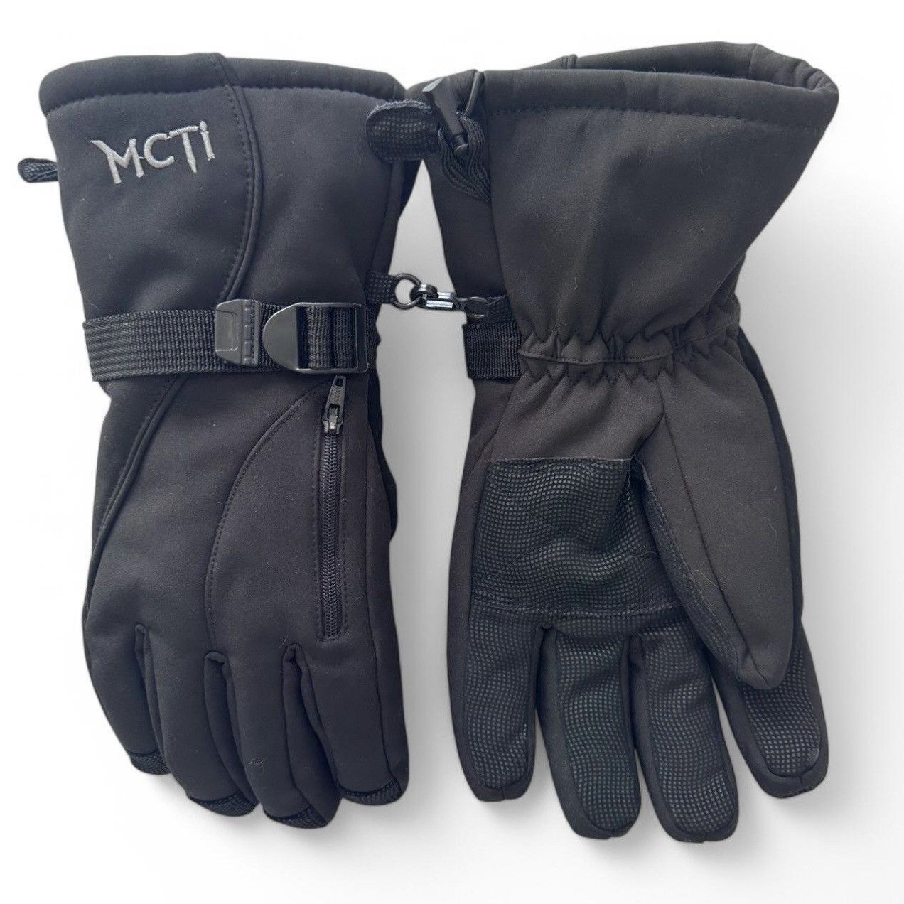 Other Black Skiing Gloves- Size M Size ONE SIZE - 2 Thumbnail