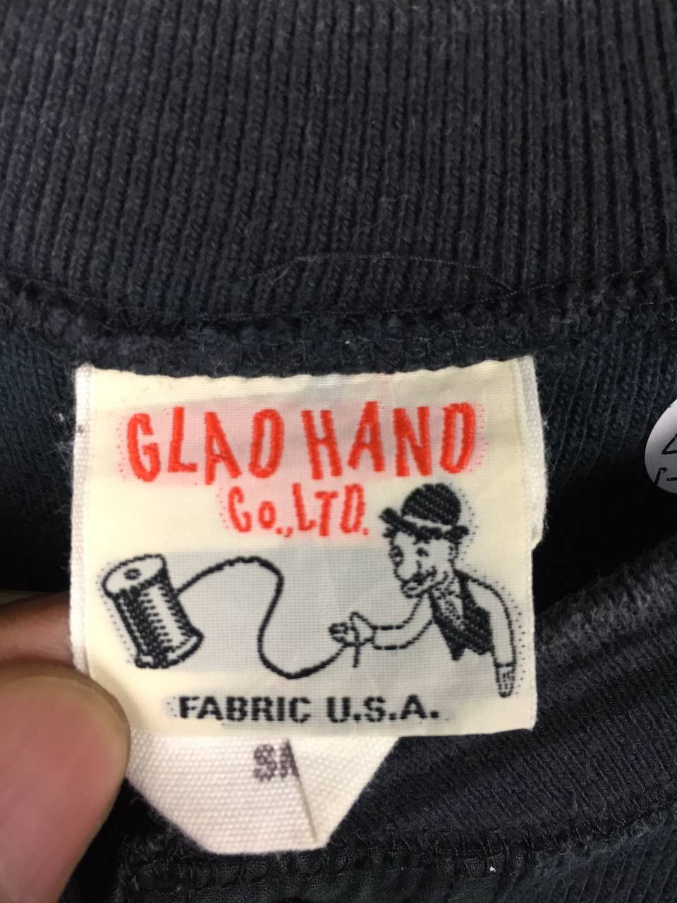 Japanese Brand Glad Hand & Co. Japan Heritage Thermal Henley Longsleeve Tee Size US S / EU 44-46 / 1 - 8 Thumbnail