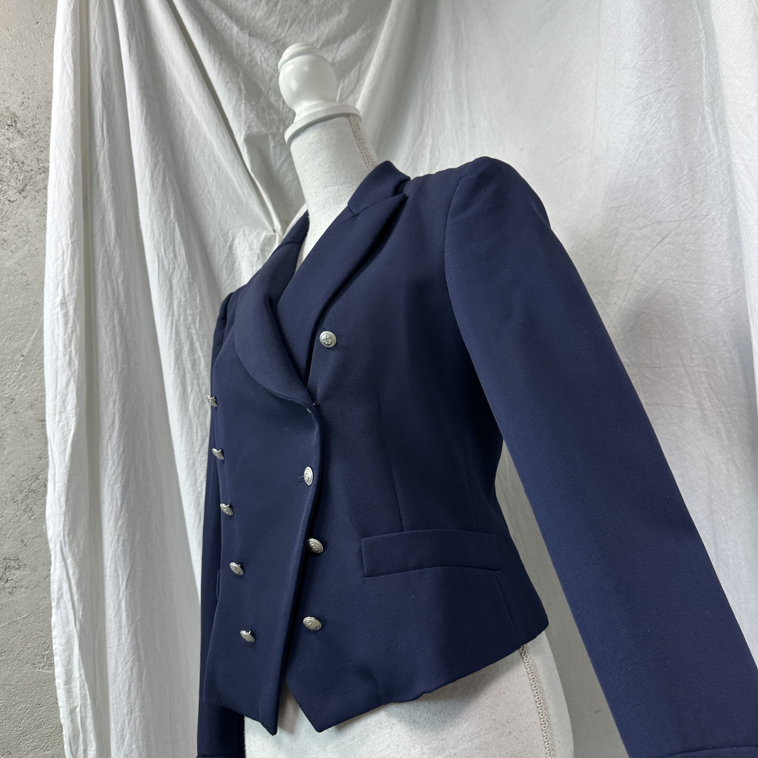 Philosophy di Lorenzo Serafini Vintage Cropped Philosophy Di Lorenzo Serafini Blazer 00s Size M / US 6-8 / IT 42-44 - 7 Thumbnail