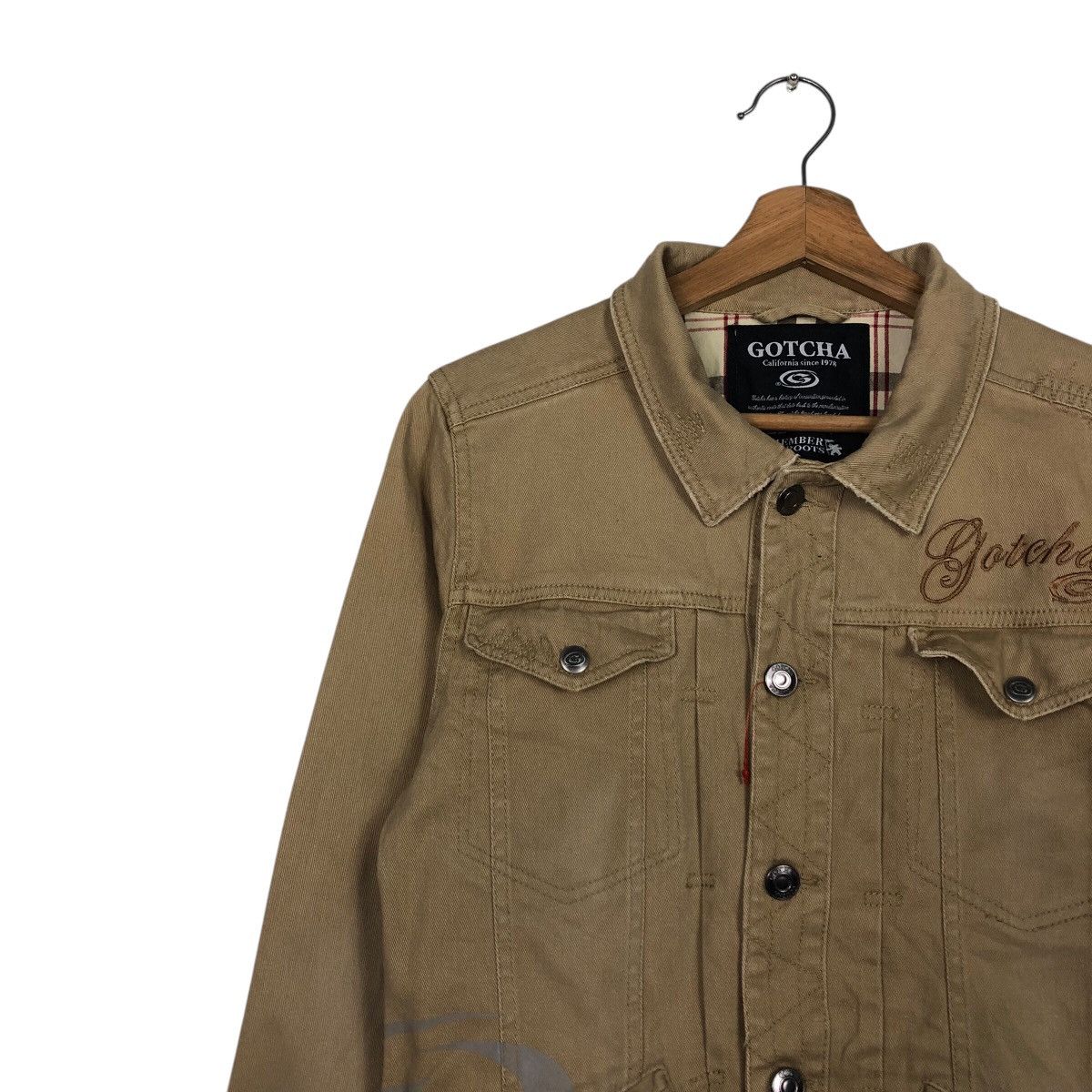 Japanese Brand 📌Vintage Biker Jacket Gotcha Punk Design Style Size US S / EU 44-46 / 1 - 8 Thumbnail