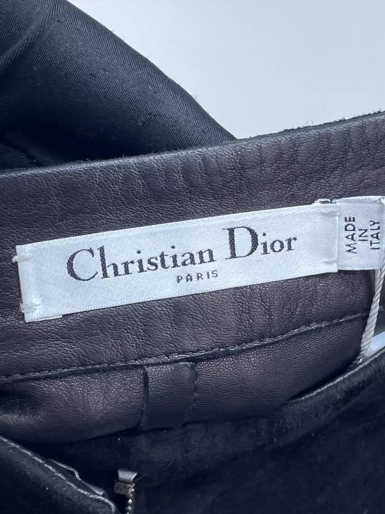 Dior Dior Black sheepskin tassel shorts 2504-Nextarrow Size 24" / US 00 / IT 34 - 5 Thumbnail