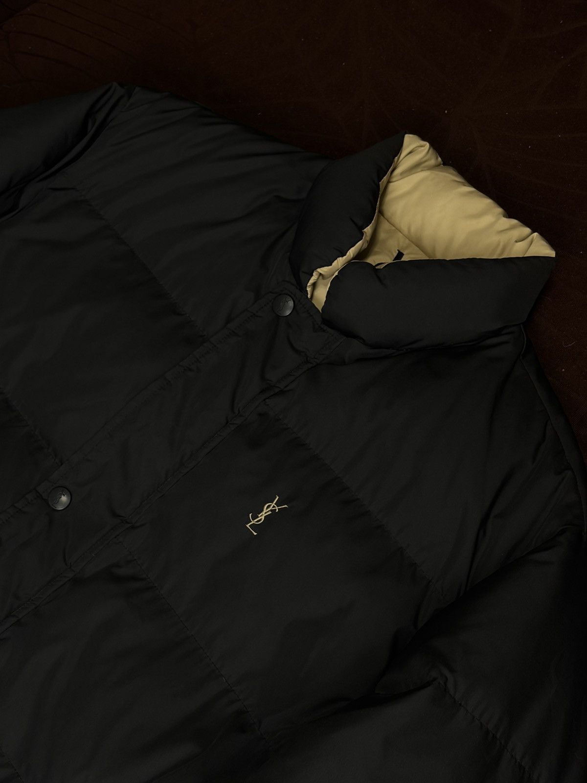 Yves Saint Laurent Yves Saint Laurent DUCK DOWN PUFFER JACKET Size US XXL / EU 58 / 5 - 4 Thumbnail