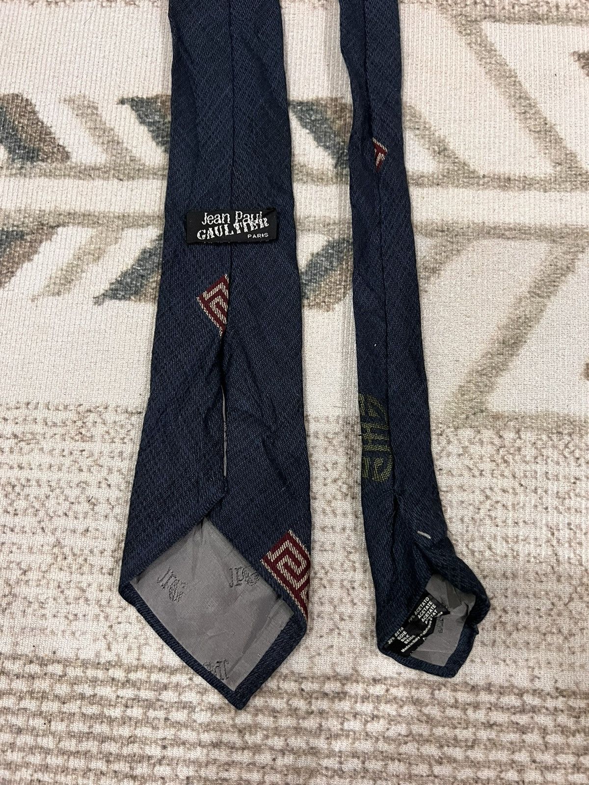 Jean Paul Gaultier Jean Paul Gaultier Silk Tie Size ONE SIZE - 5 Thumbnail