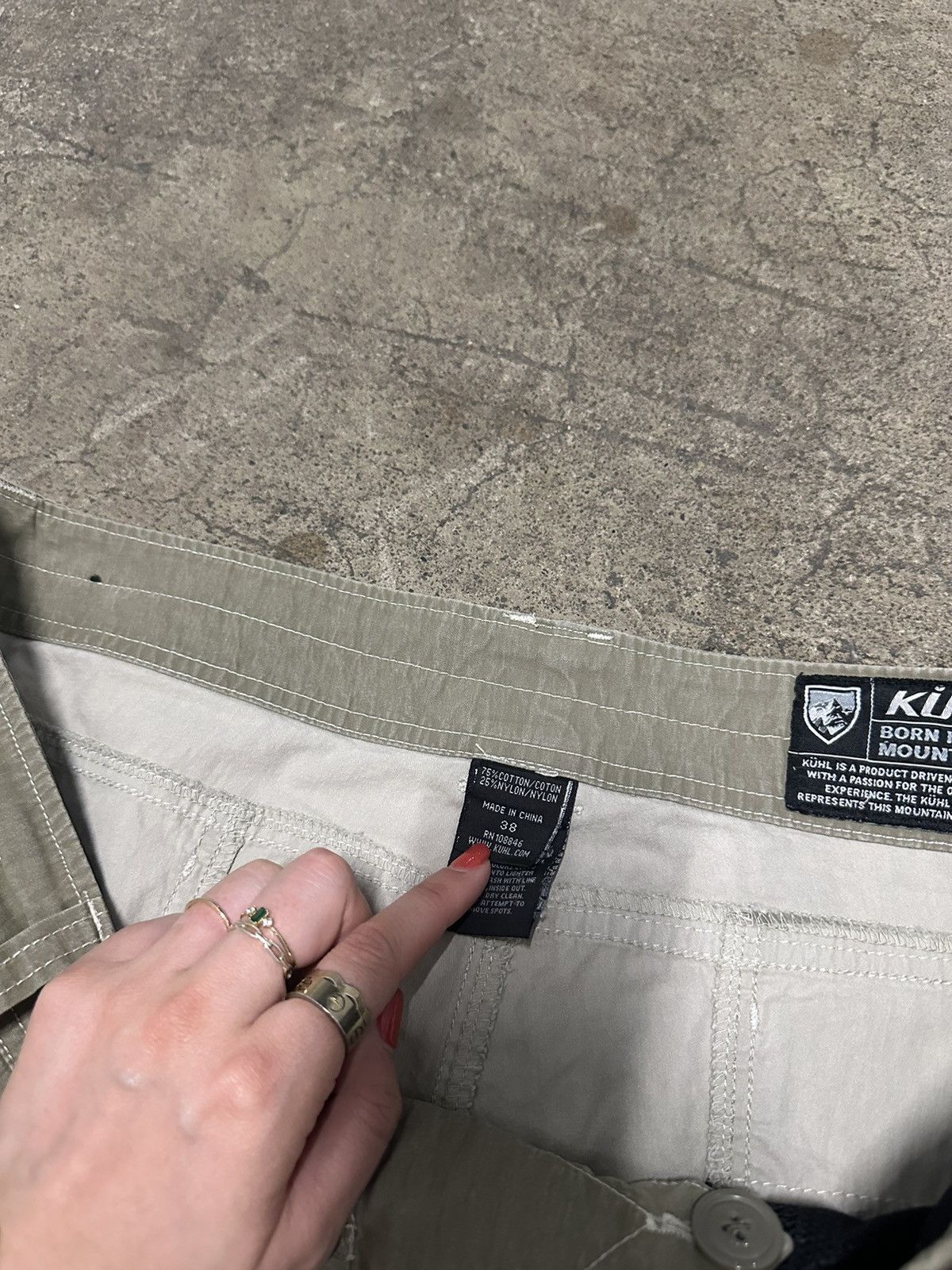 Kuhl × Vintage Kuhl patina dye cargo shorts Size US 38 / EU 54 - 7 Thumbnail