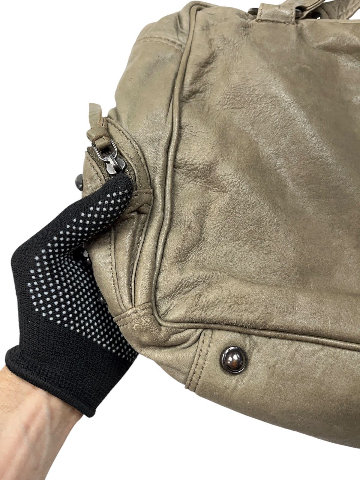 Other Vintage y2k Leather Shoulder Bag Multi Pocket Size ONE SIZE - 9 Thumbnail