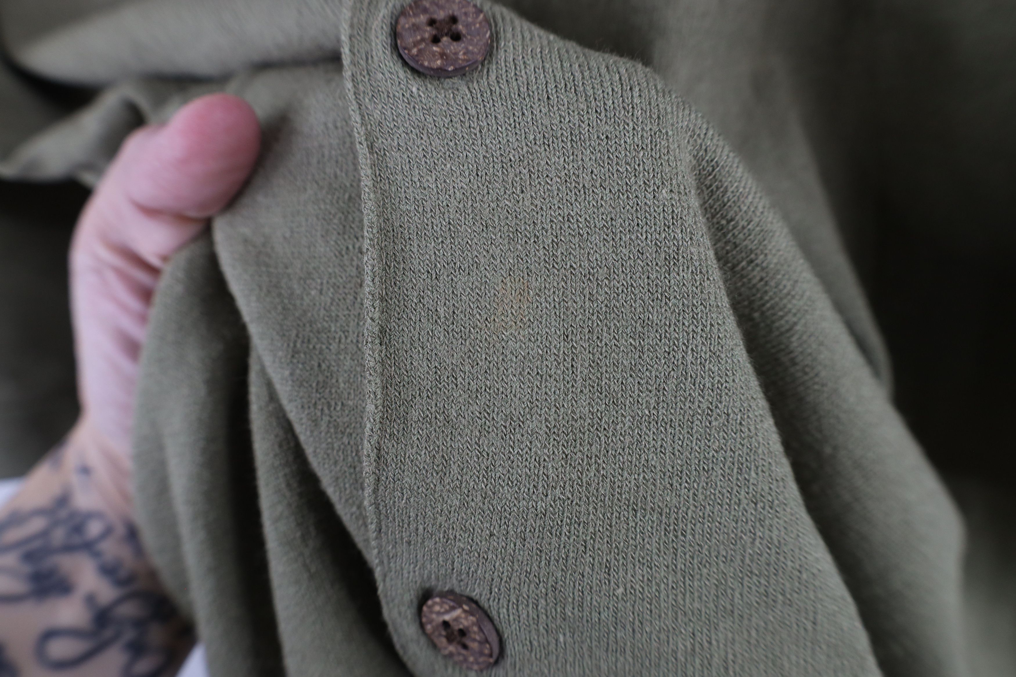 Tommy Bahama × Vintage Vintage 90s Tommy Bahama Looped Collar Button Shirt Green Size US L / EU 52-54 / 3 - 9 Thumbnail