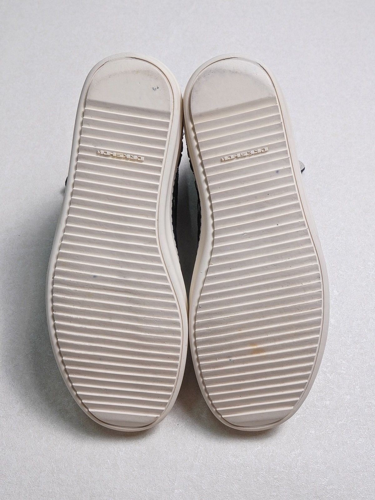 Rick Owens Drkshdw FW19 “So Cunt” Ramones Sneakers Size US 10.5 / EU 43-44 - 6 Thumbnail