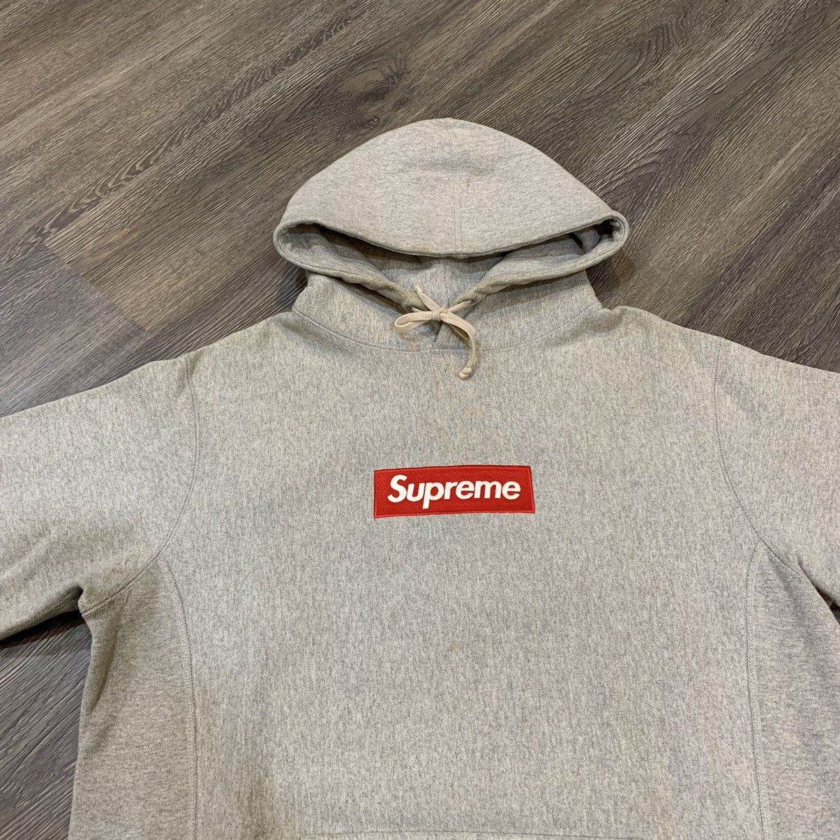 Supreme Supreme 2012 Logo Box OG Hoodie Size US L / EU 52-54 / 3 - 3 Thumbnail