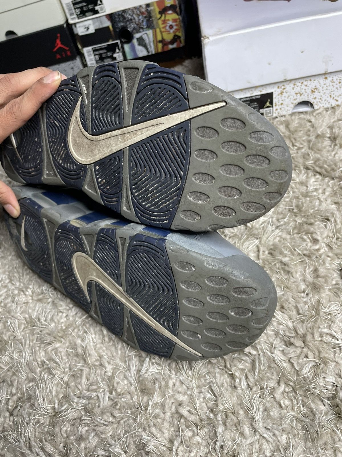 Nike Nike Air More Uptempo Georgetown Size US 11 / EU 44 - 10 Thumbnail