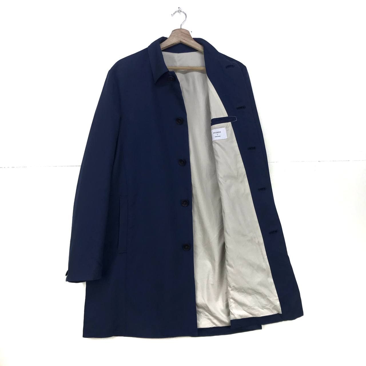 Number (N)ine × STUDIOUS Street Fashion Studious Long Coat Size US S / EU 44-46 / 1 - 2 Thumbnail