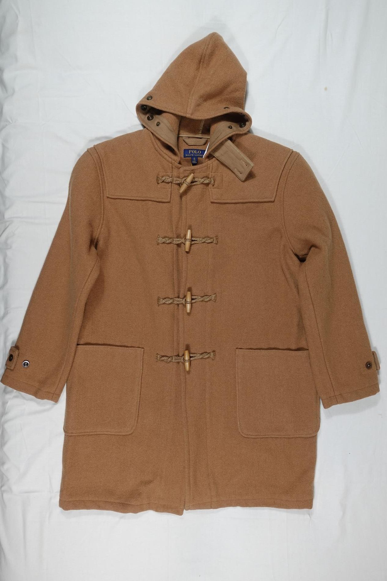 Polo Ralph Lauren Polo Ralph Lauren Duffel Coat Jacket Hooded Camel NWT S Size US S / EU 44-46 / 1 - 2 Thumbnail