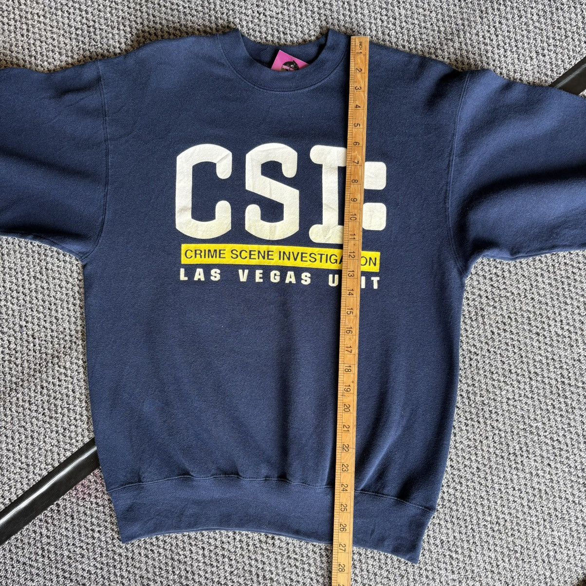 Delta Vintage CSI Crime Scene Investigation Sweatshirt Size US M / EU 48-50 / 2 - 9 Thumbnail