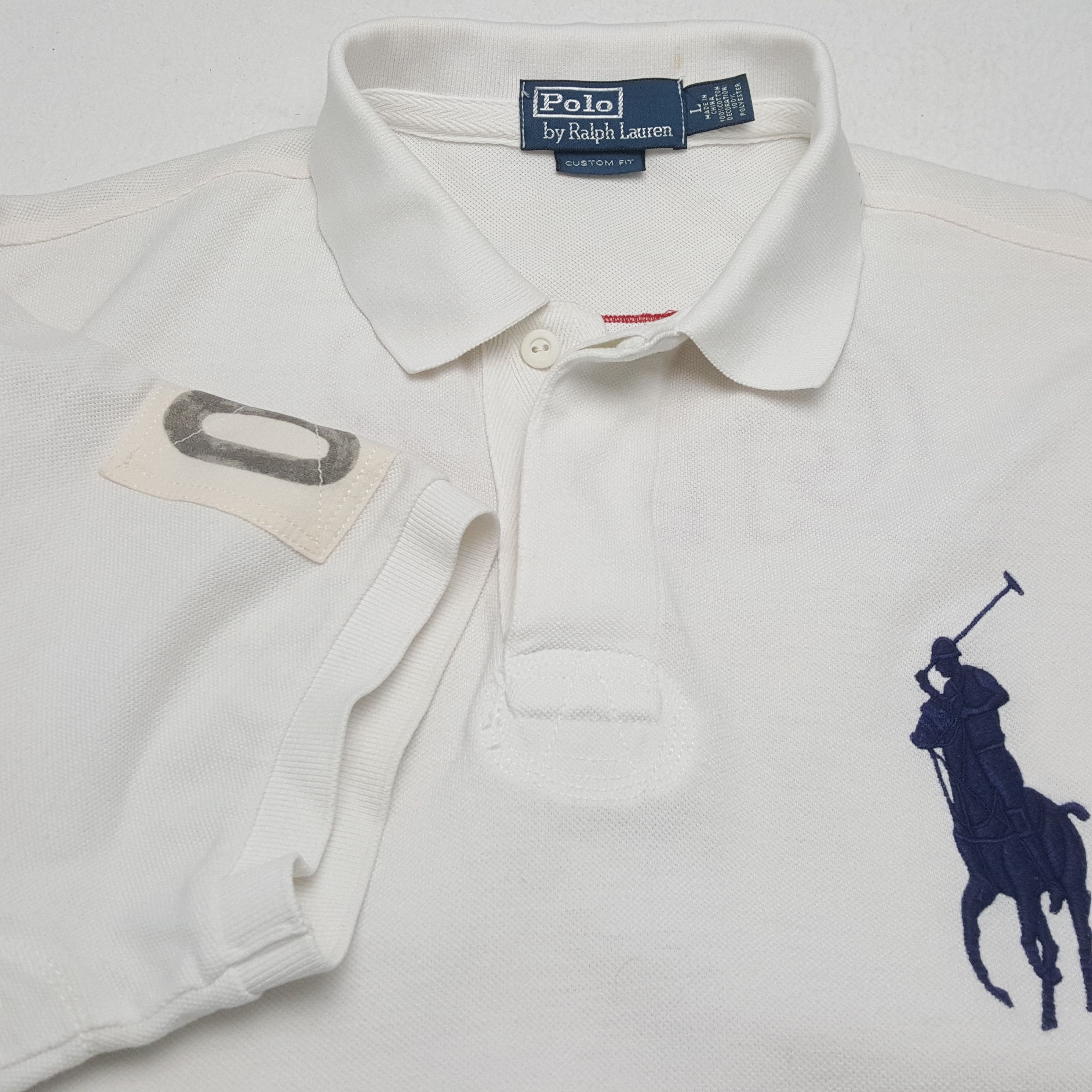 Polo Ralph Lauren × Vintage POLO by RALPH LAUREN Great Britain Design Casual Style Polos Size US L / EU 52-54 / 3 - 8 Thumbnail