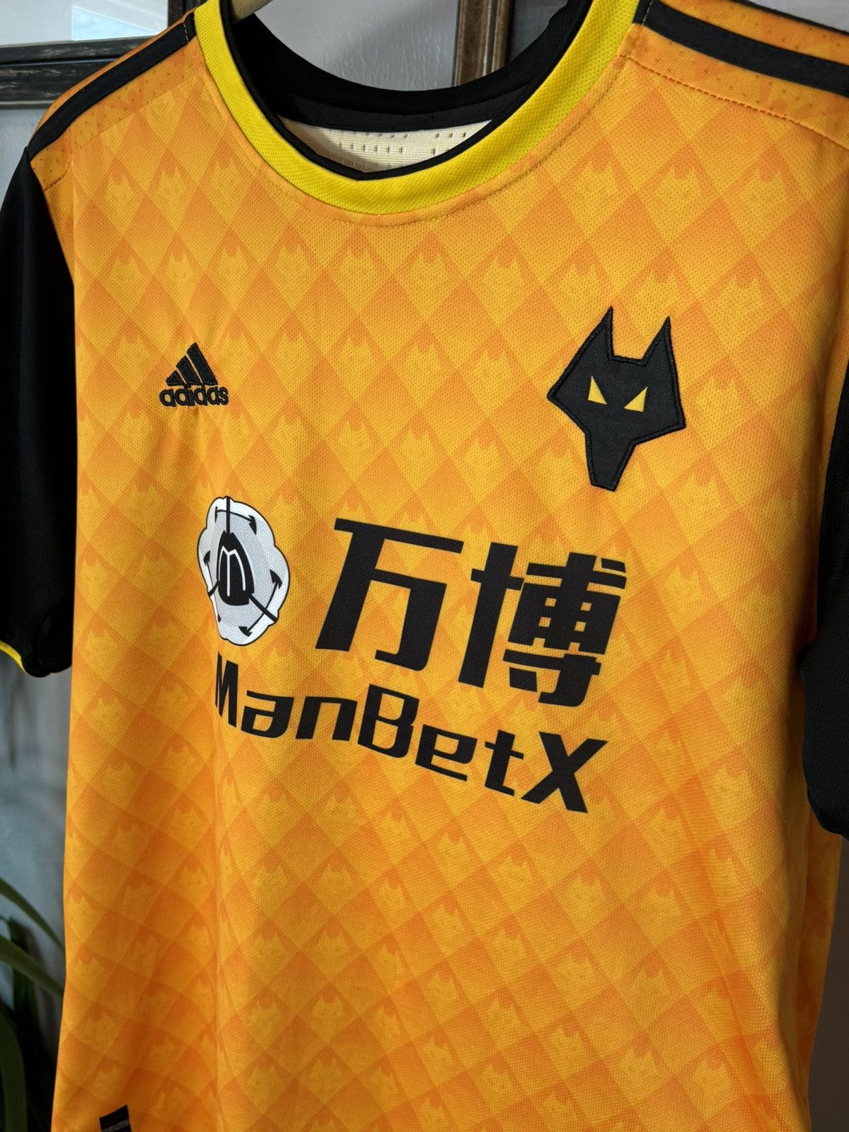 Adidas Adidas Wolverhampton 2020-2021 home Jersey Size US XL / EU 56 / 4 - 5 Thumbnail