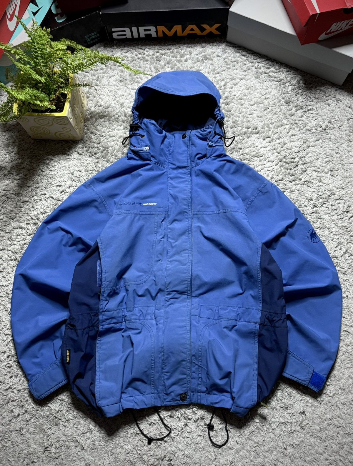 Mammut Gore-tex Mammut Outdoor Jacket Vintage Waterproof Streetwear Size US M / EU 48-50 / 2 - 1 Thumbnail