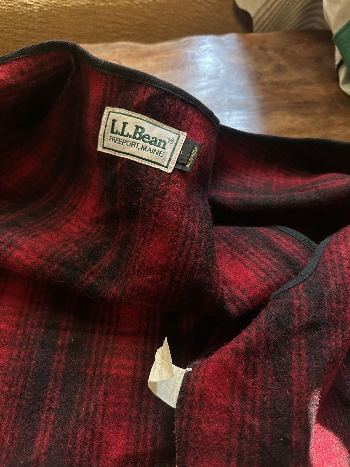 L.L. Bean Vintage LL Bean Vest Wool Size US L / EU 52-54 / 3 - 4 Thumbnail