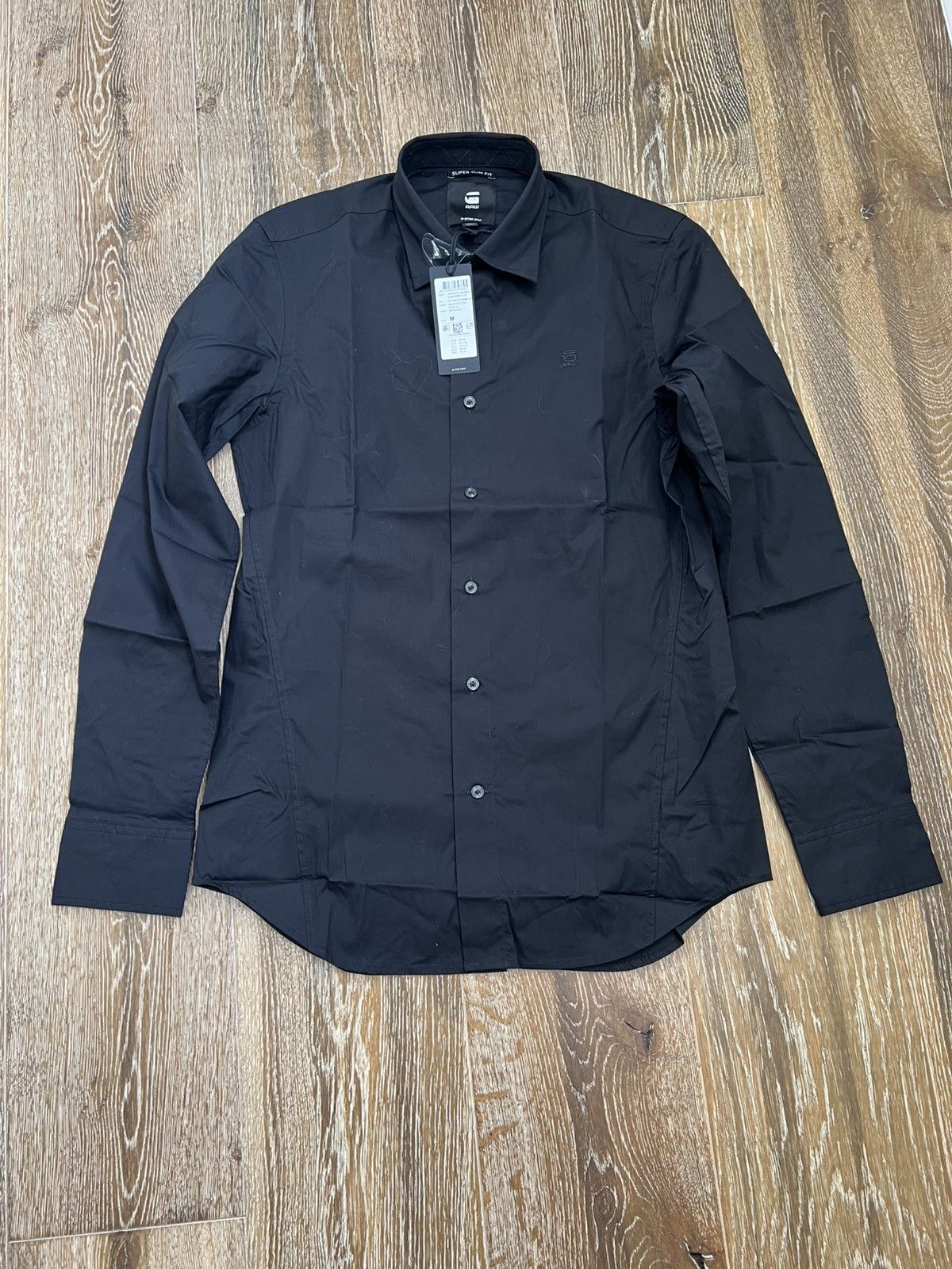 G-Star G Star Raw Dressed Super Slim Shirt Size US M / EU 48-50 / 2 - 1 Thumbnail